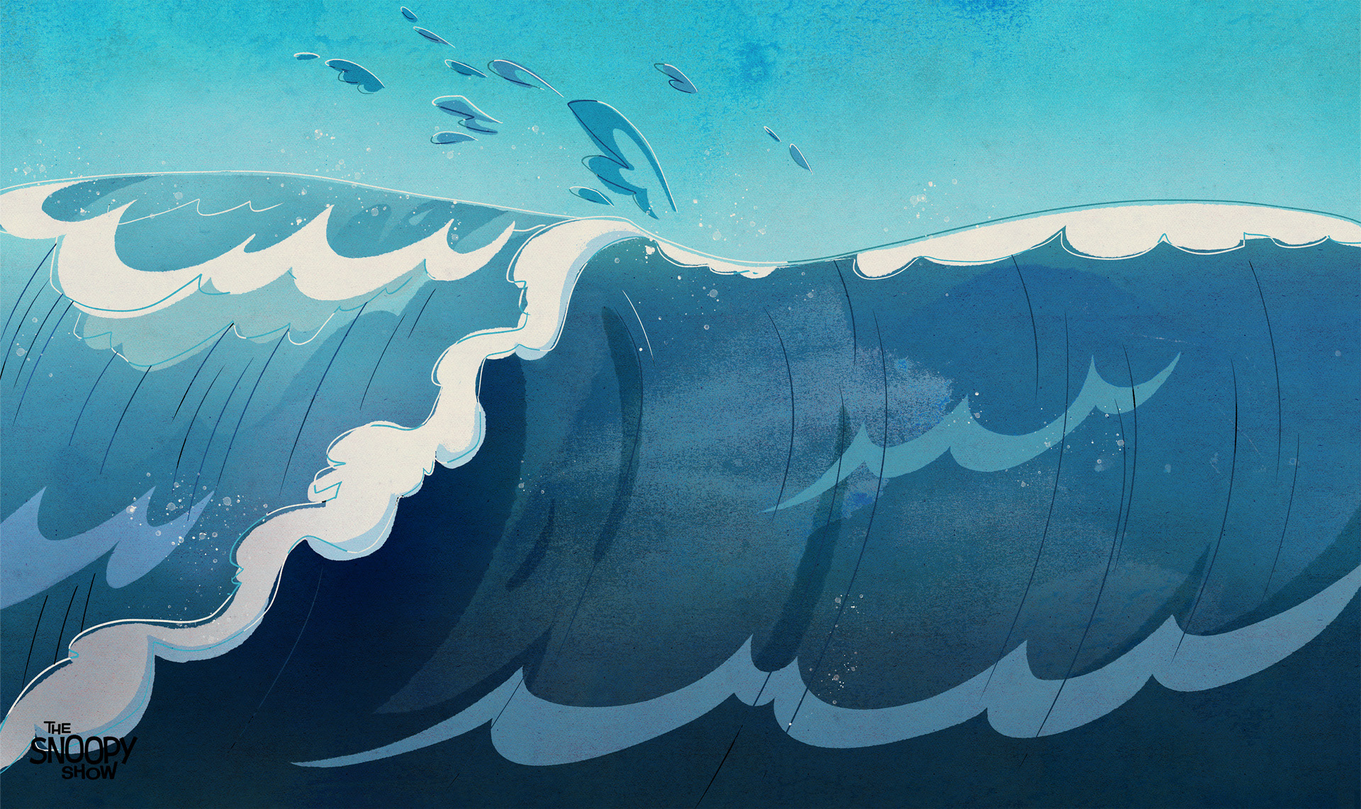 The Snoopy Show - Background Paint