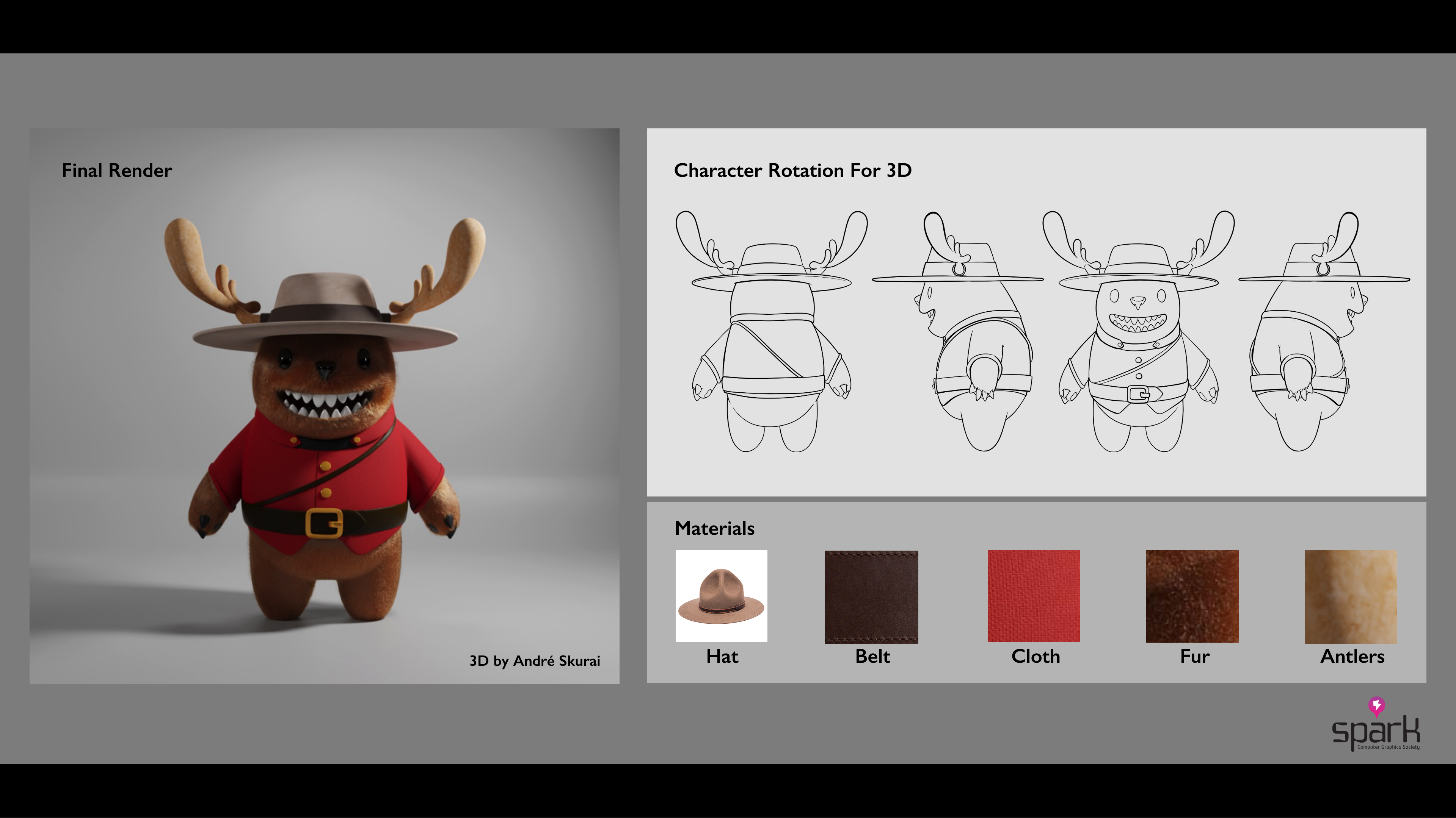 Spark Animation Festival - Character Design