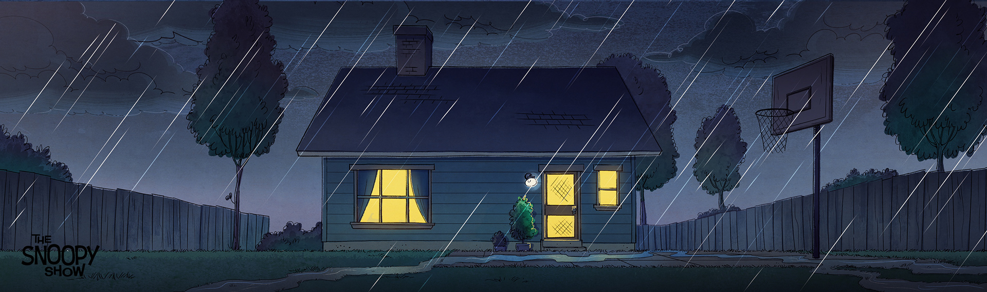 The Snoopy Show - Background Paint