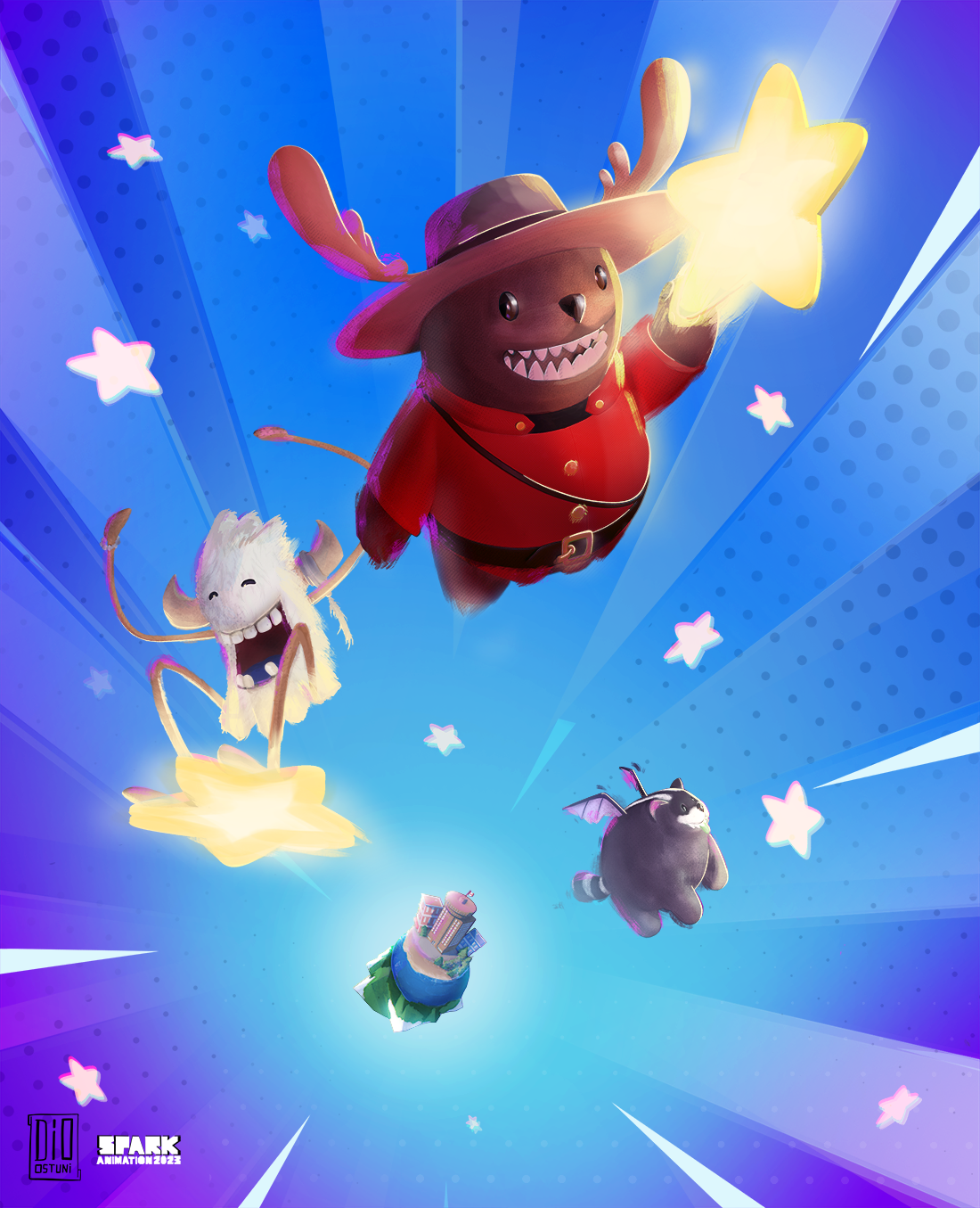 Spark Animation Festival 2023 - Poster Art