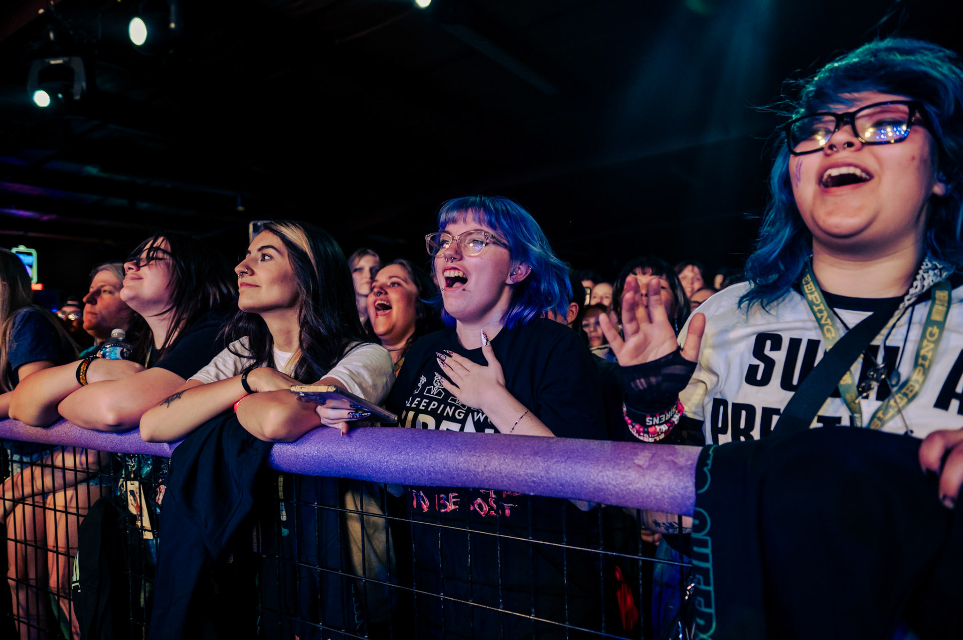Crowd during Holding Absence - October 2024