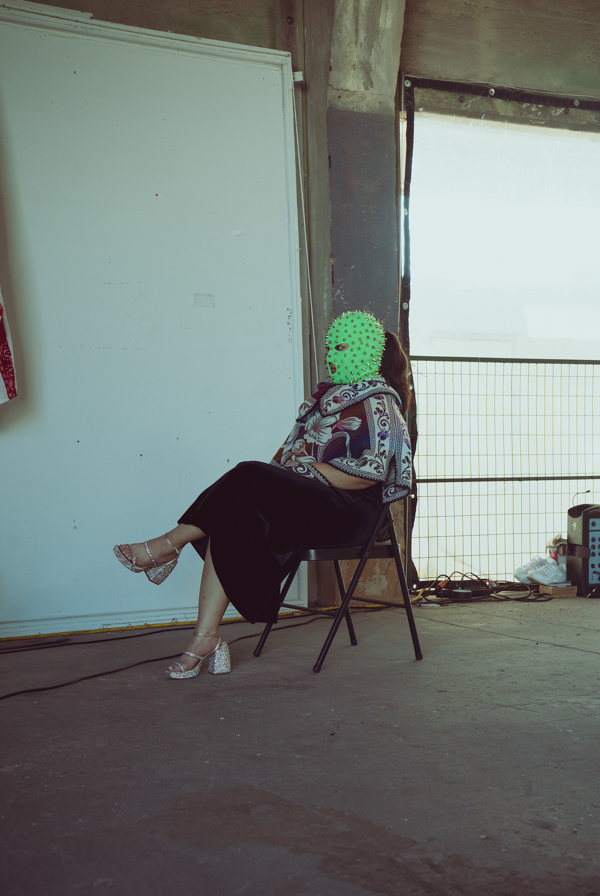 "NOPALITA.IS.PRESENT.", live performance, The Orange Show, 2024.