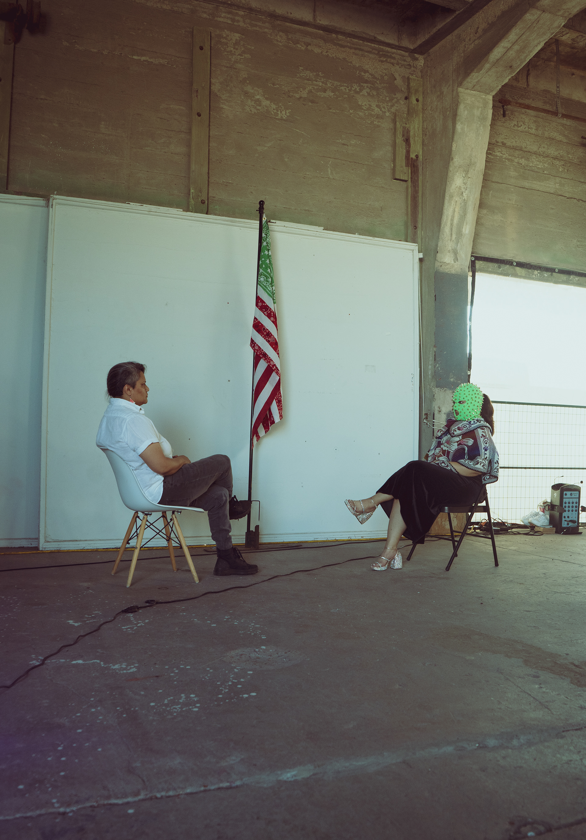 "NOPALITA.IS.PRESENT.", live performance, The Orange Show, 2024.