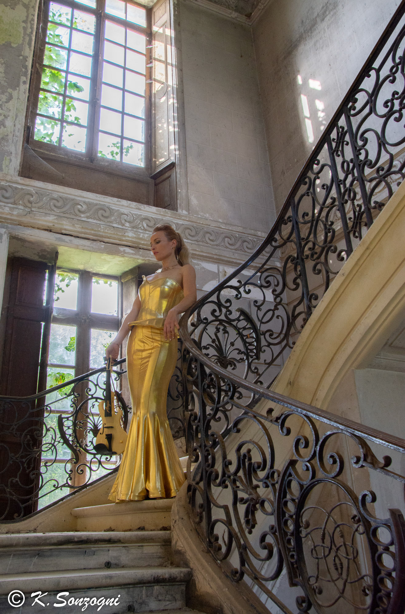Tournage du clip: Le fantôme de l'Opéra