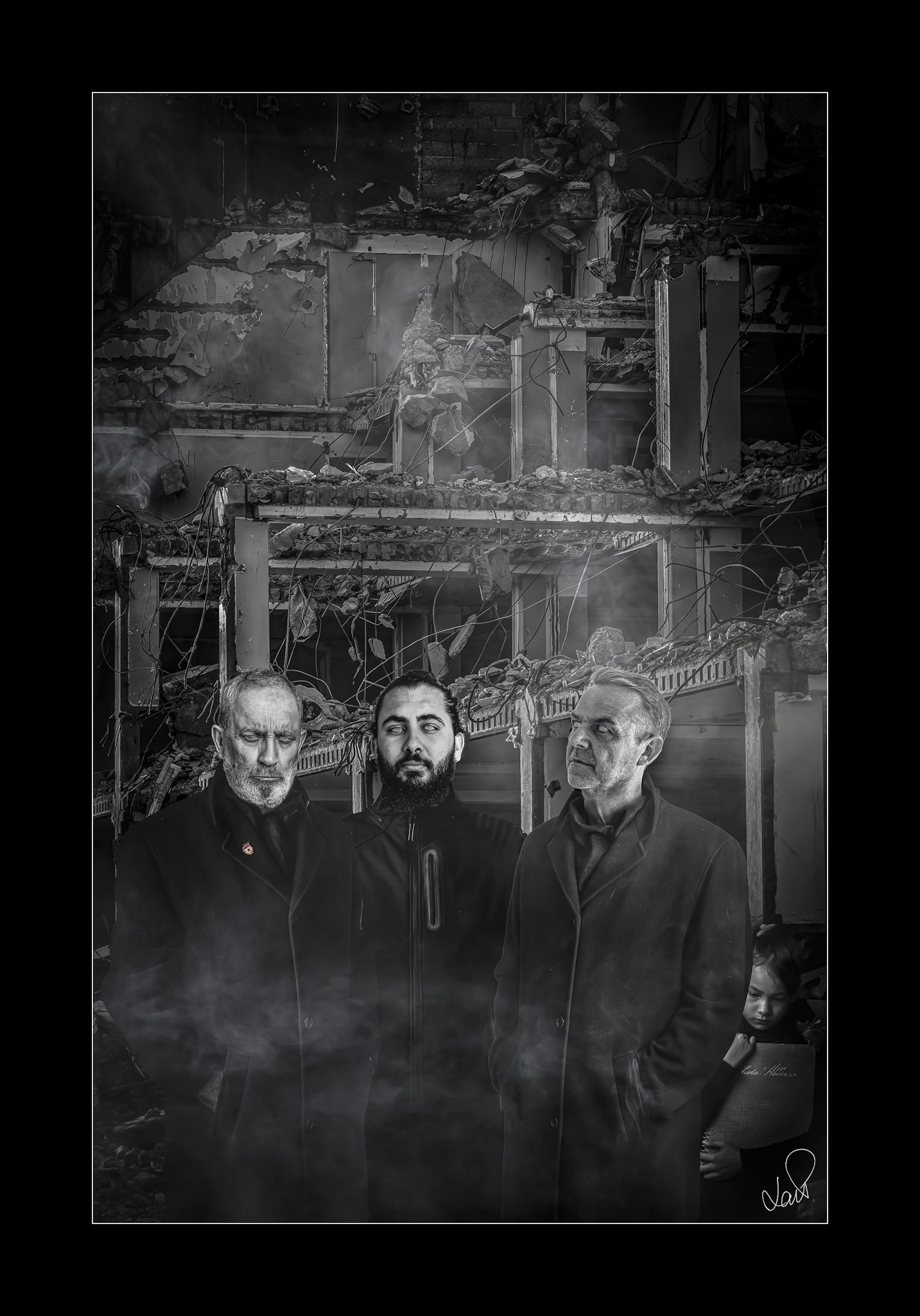 Sanningssägarna....70 x 100 cm