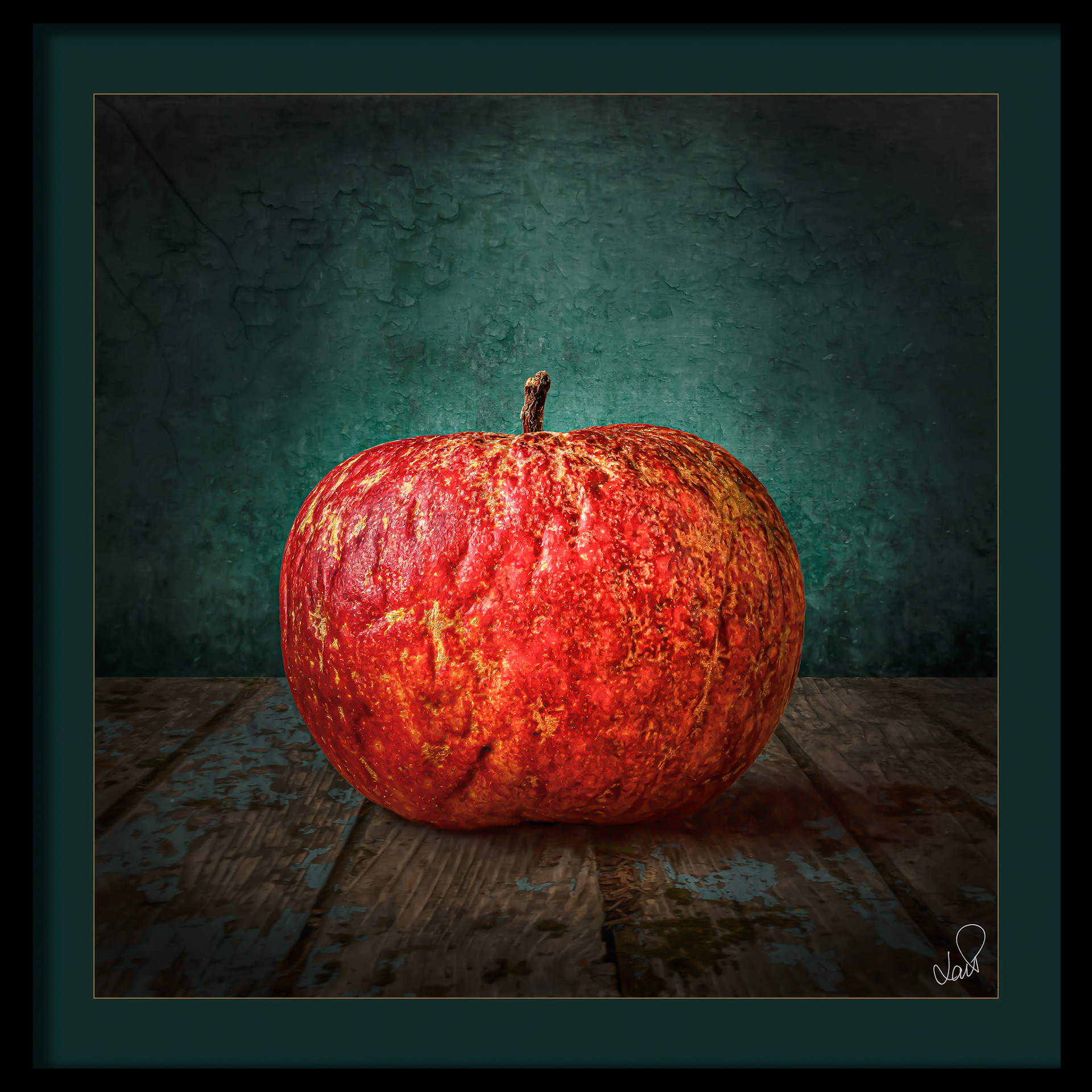 Ålder & visdom....70 x 70 cm