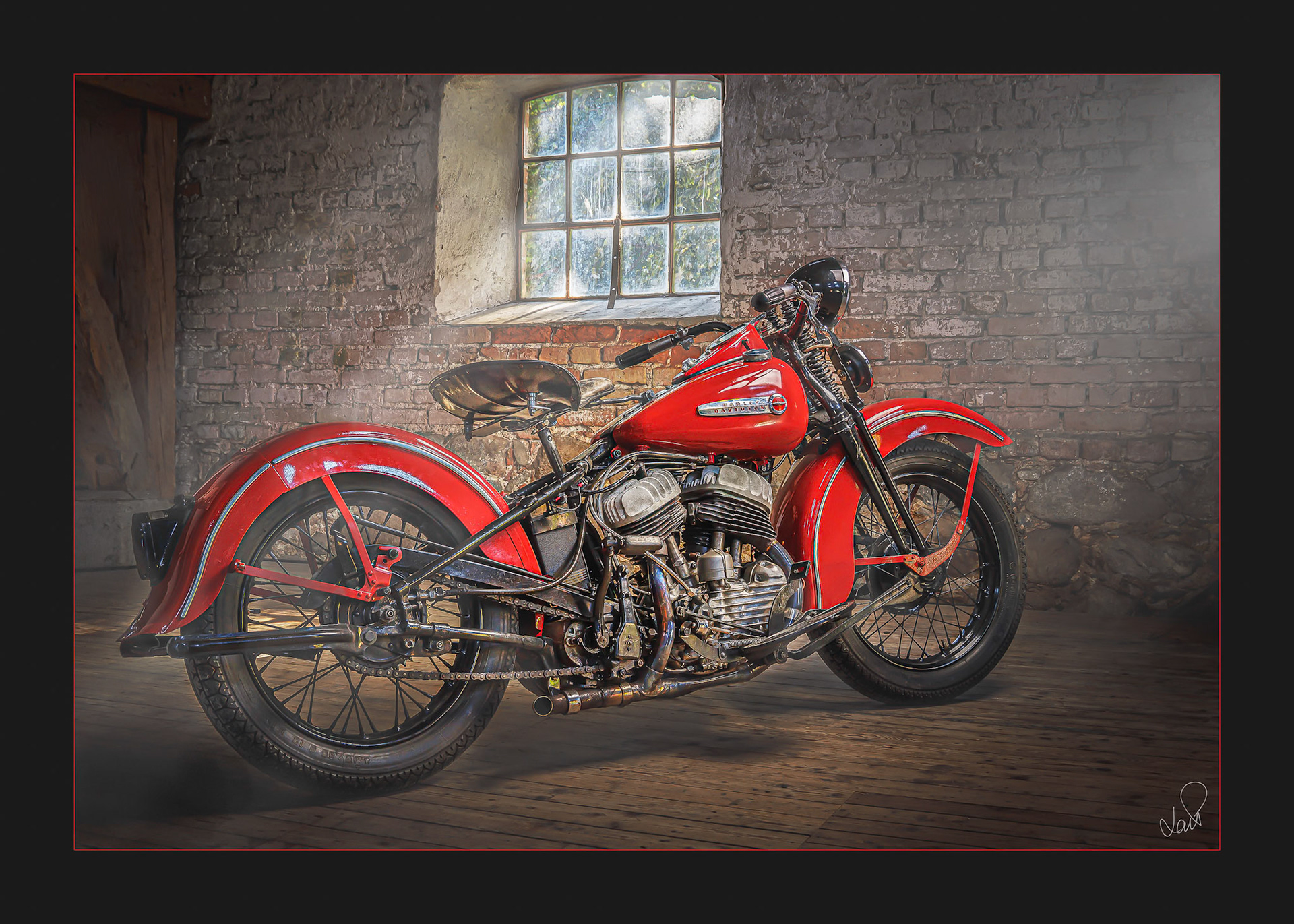 Åldrad frihet....70 x 100 cm