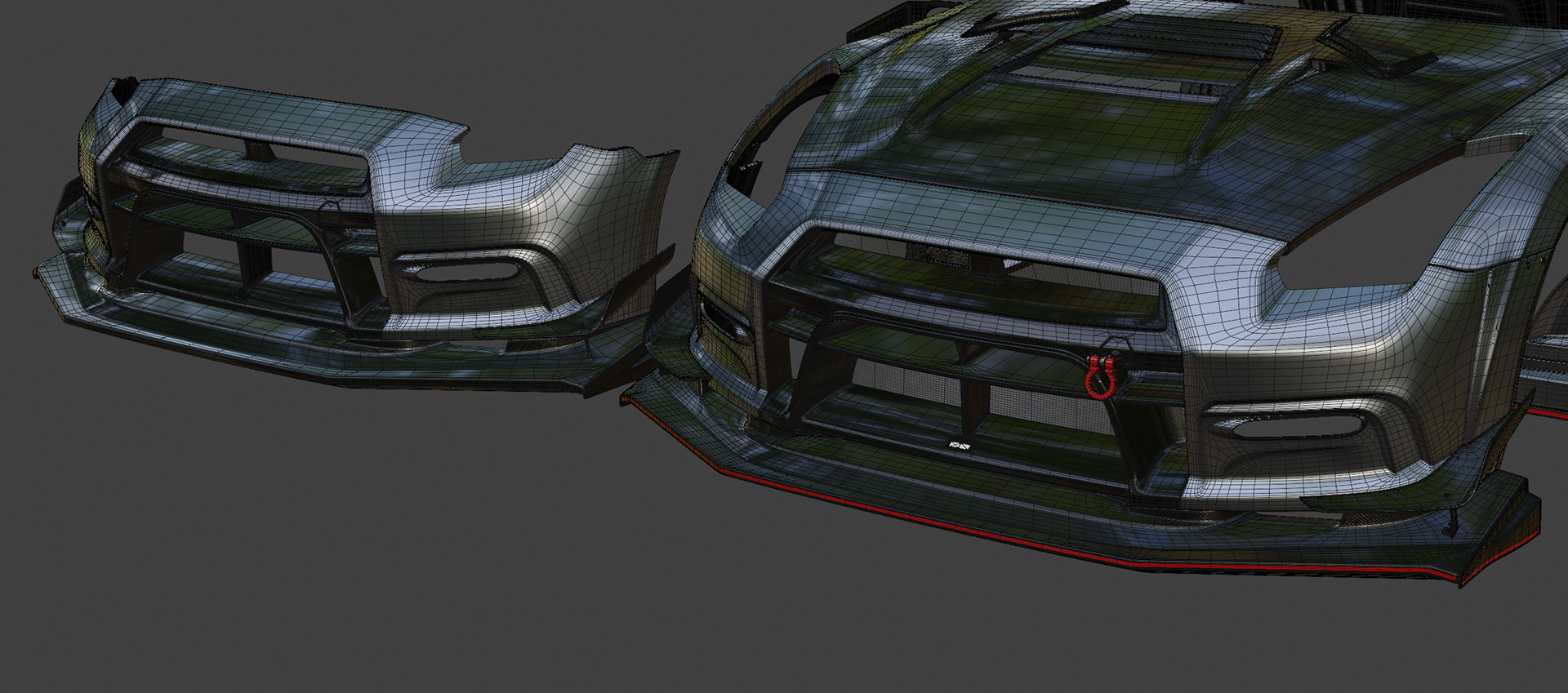 CANARD VARIATIONS + OPTIONAL FRONT TOW HOOK