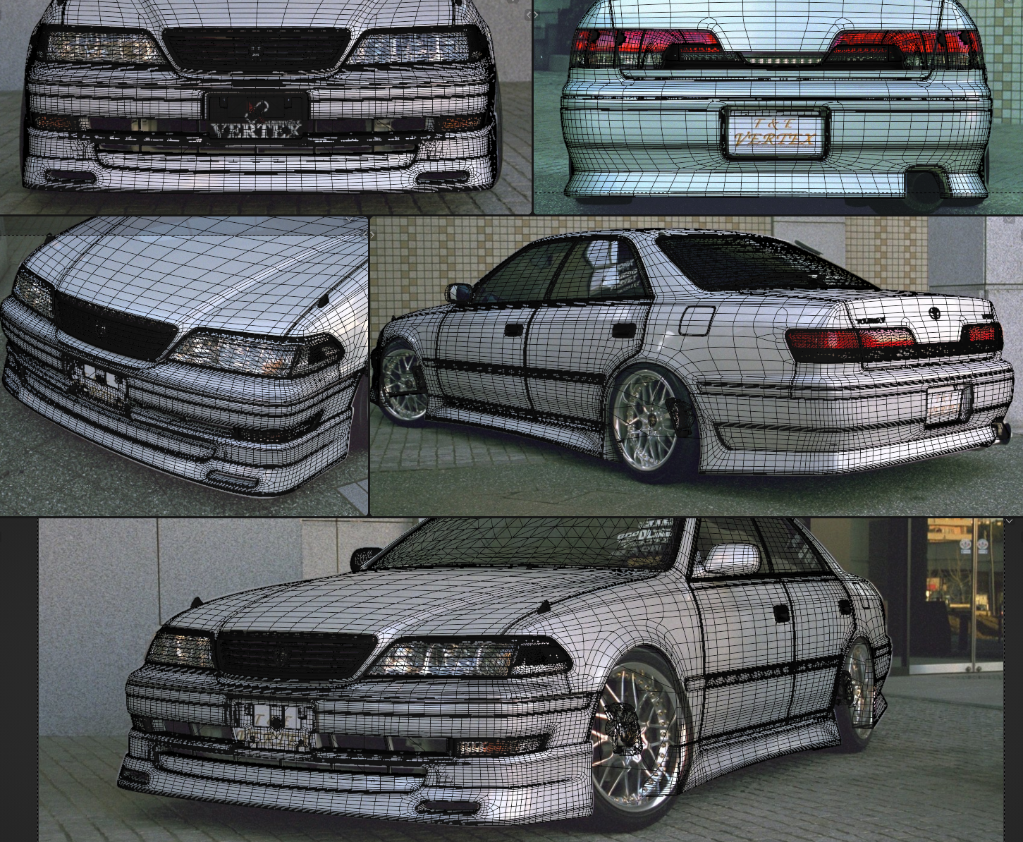 VERTEX LIP KIT FOR JZX100 MK II