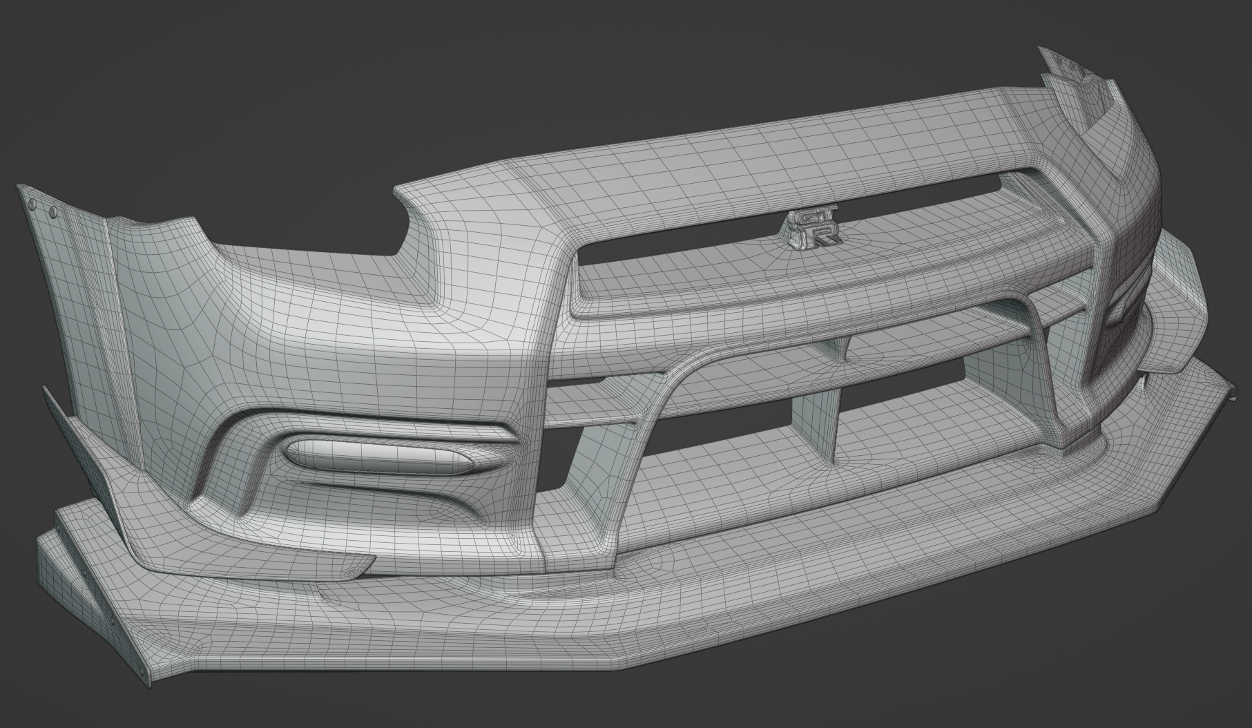 VARIS R35 FRONT BUMPER