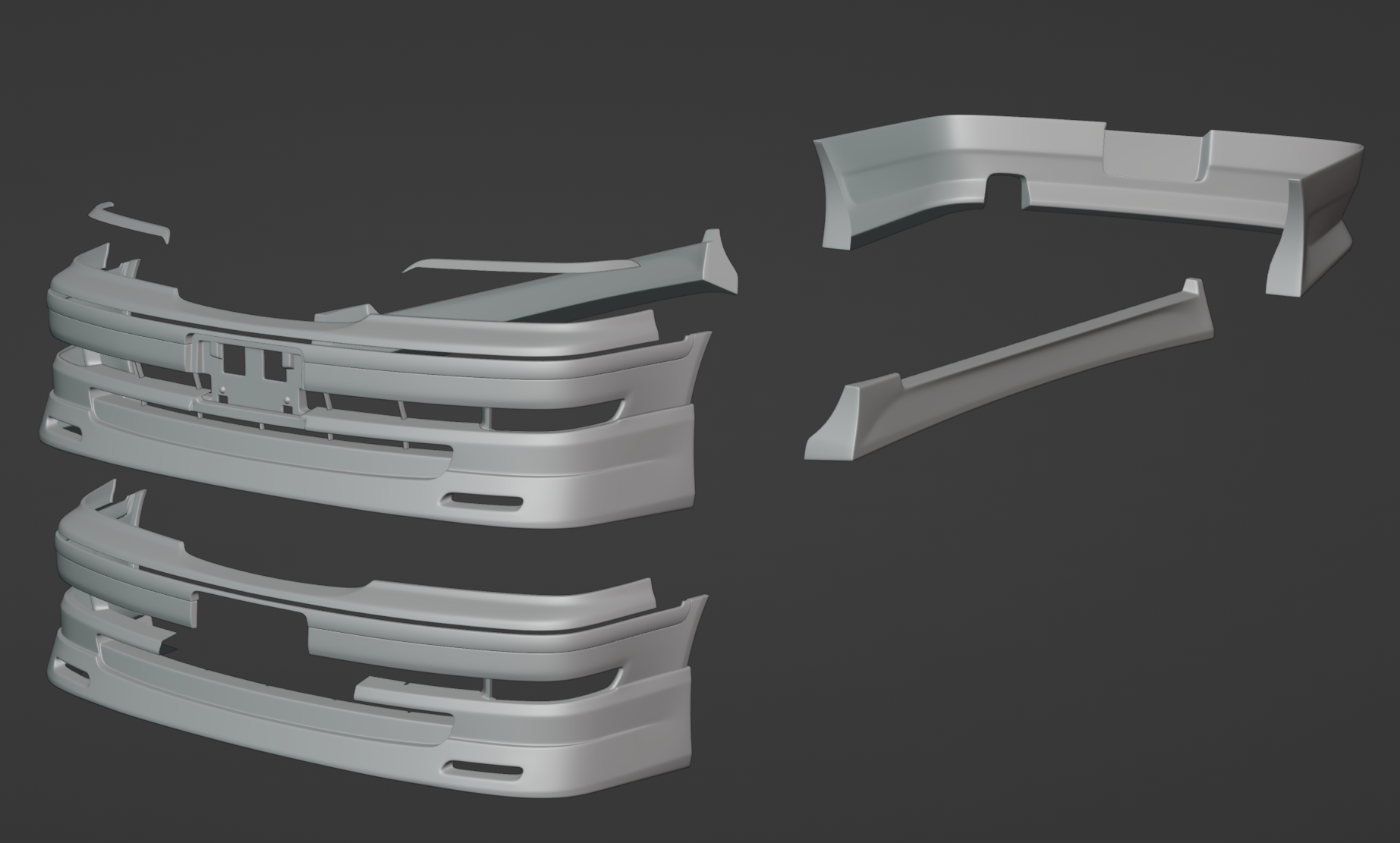 JZX100 MKII VERTEX LIP KIT 