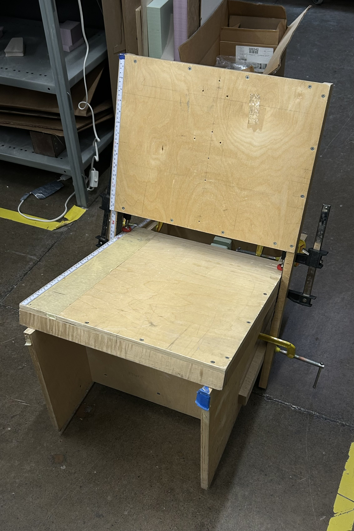 SEAT JIG  MOCKUP