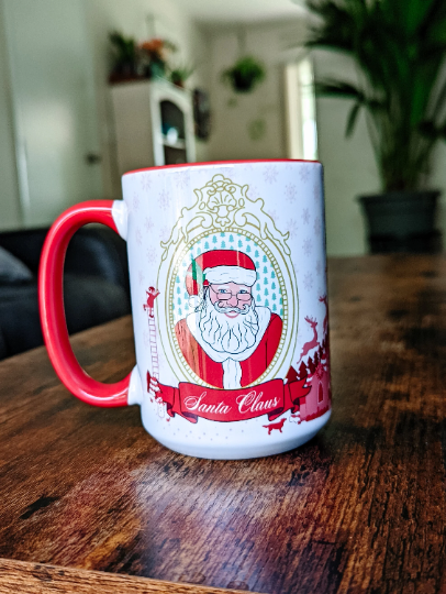 Santa Portrait Mug