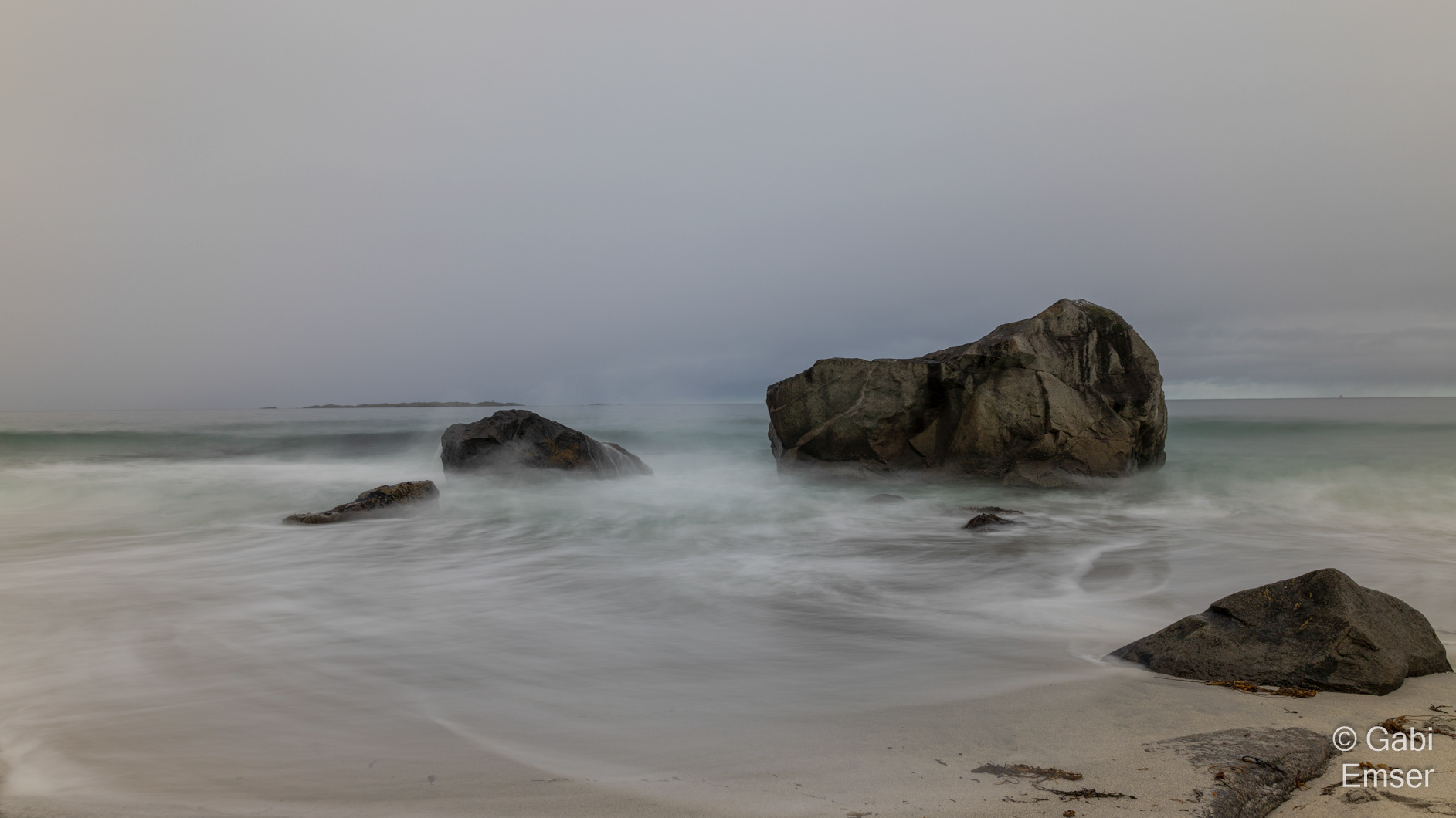Strand Uttakleiv (Lofoten, N)