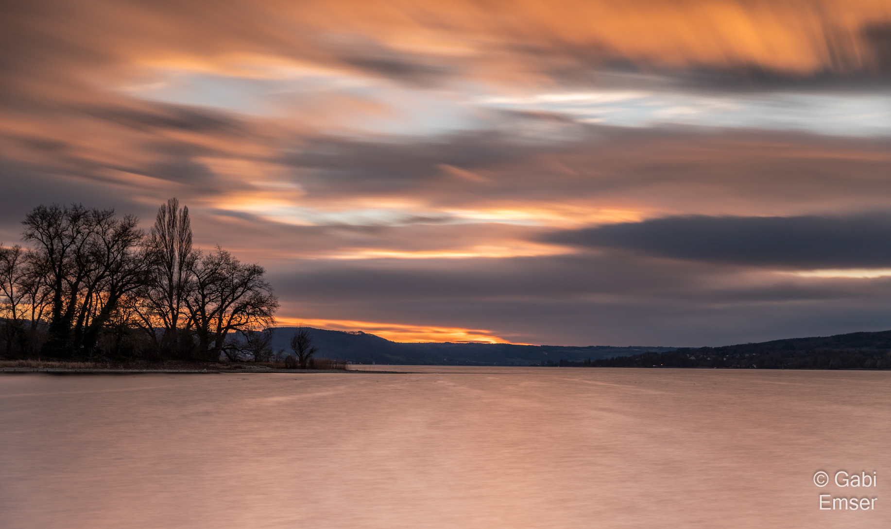 am Ufer der Insel Reichenau (D)