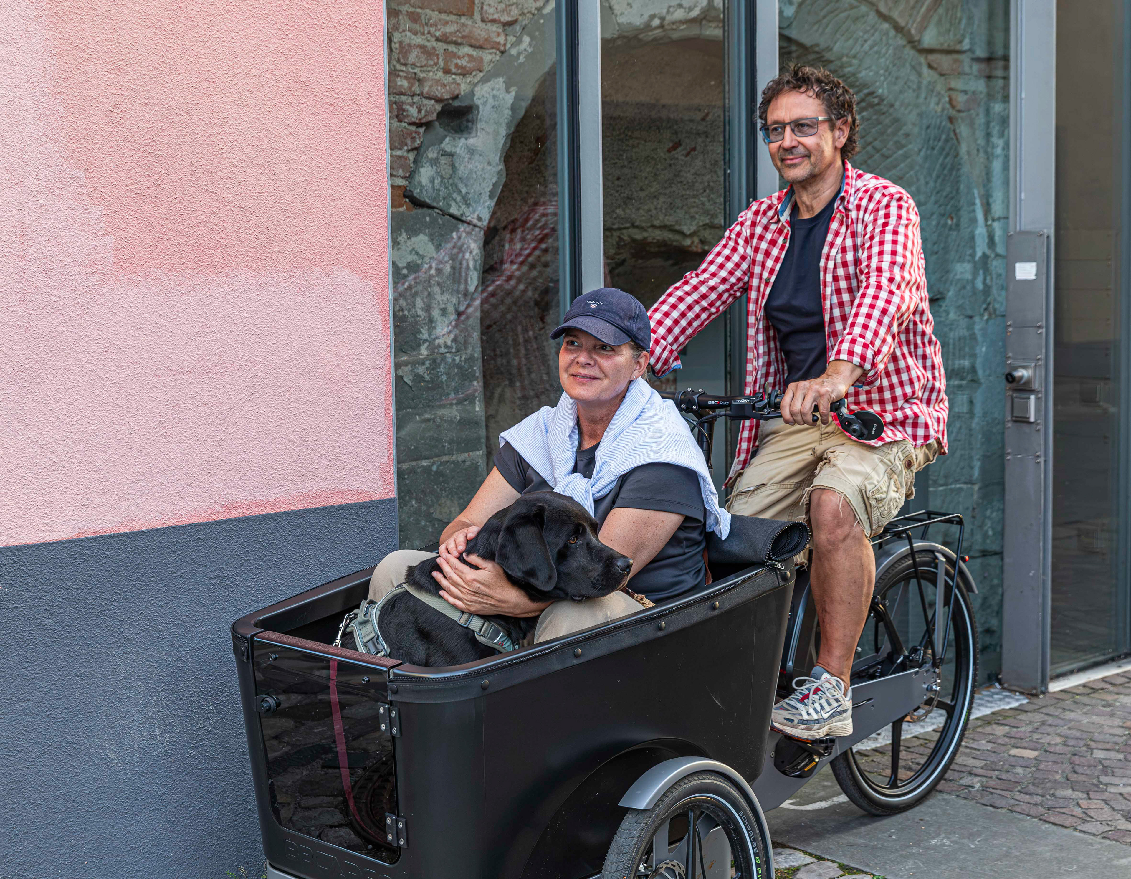sehr nette Passanten, die uns auf unsere Fotografie angesprochen haben