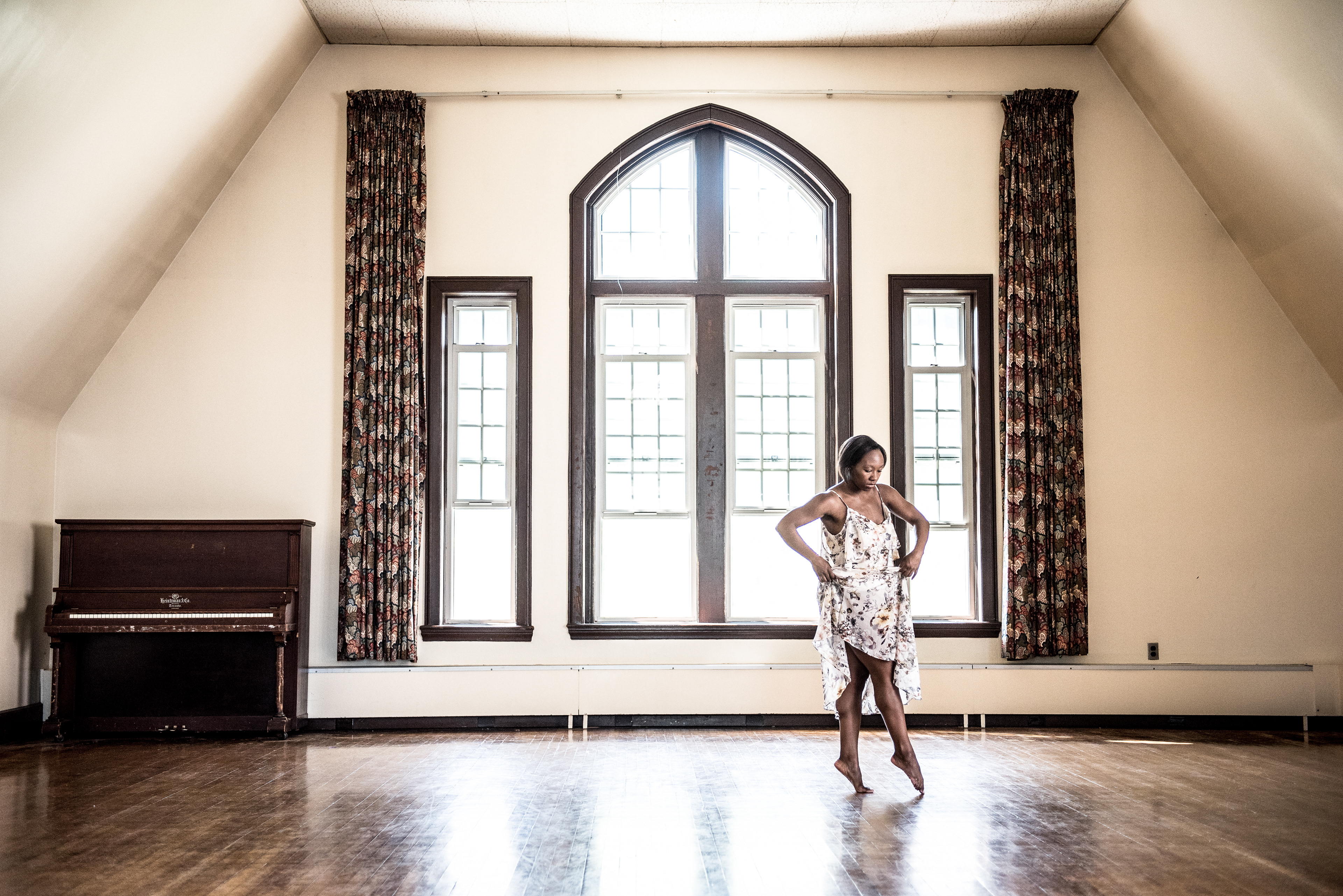 Courtney Jones at Bates Dance Festival, Lewiston ME