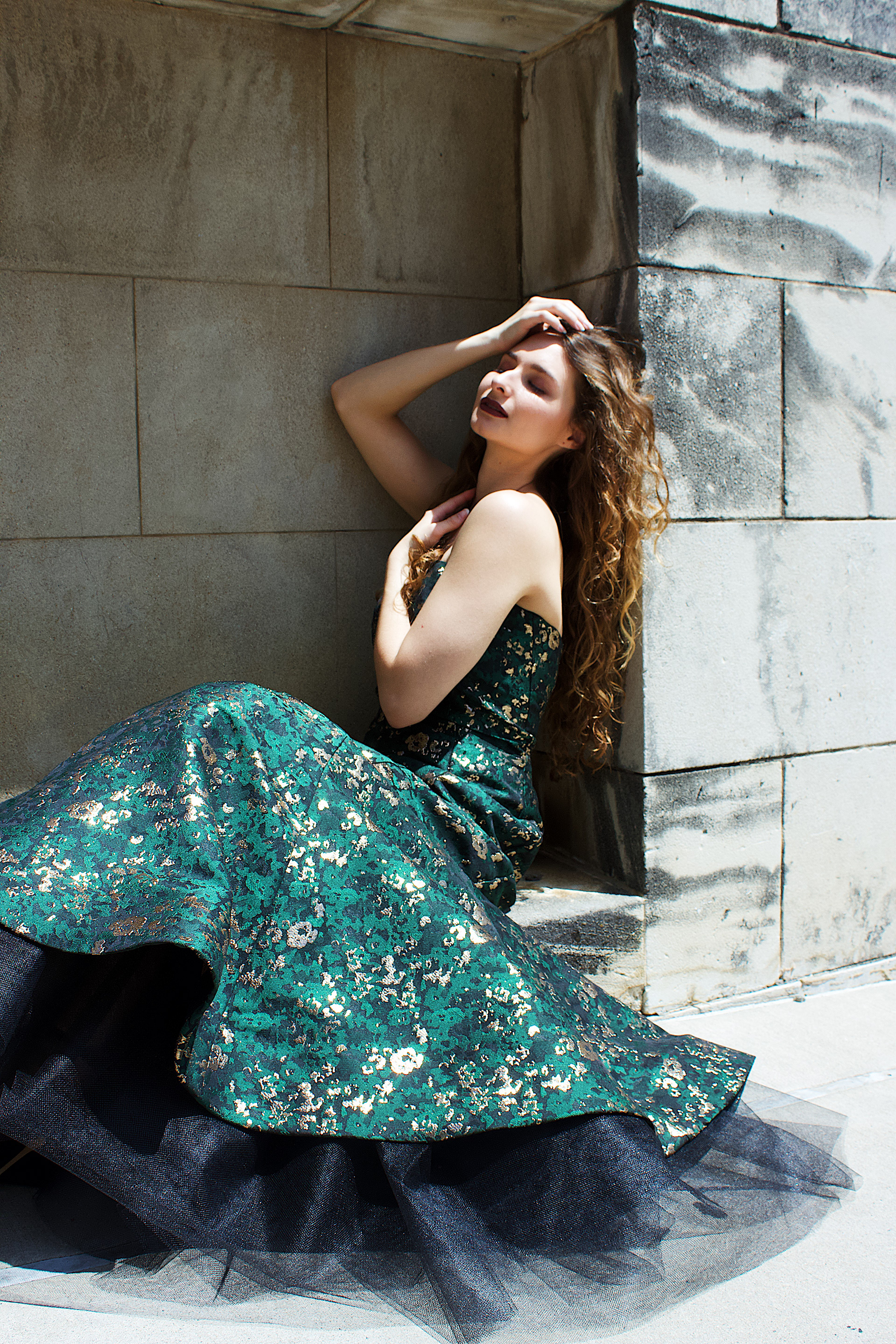 jen●ley R I S E  O F  V E N U S gown #1   model: katie edwards