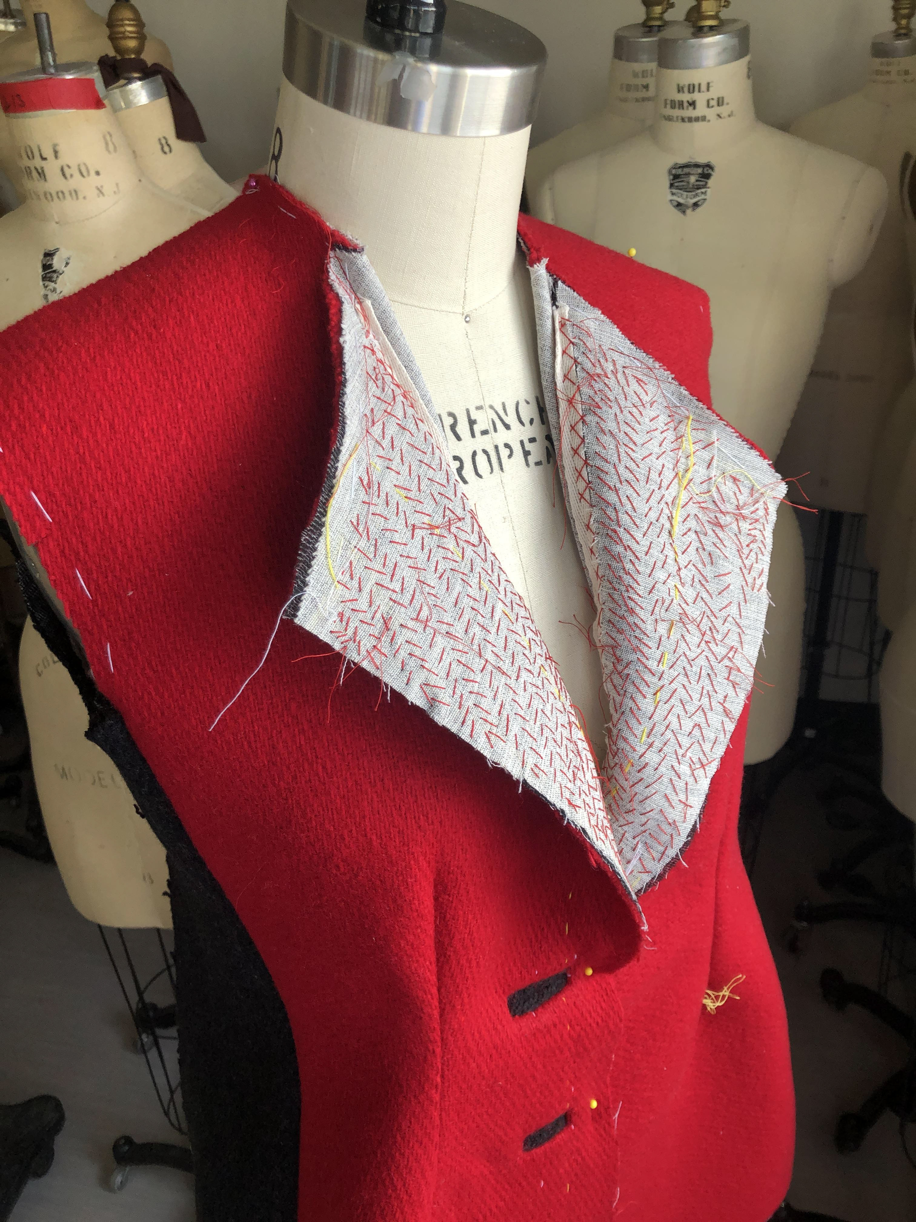 FT4403 Contemporary Tailored Design- Padstitching method