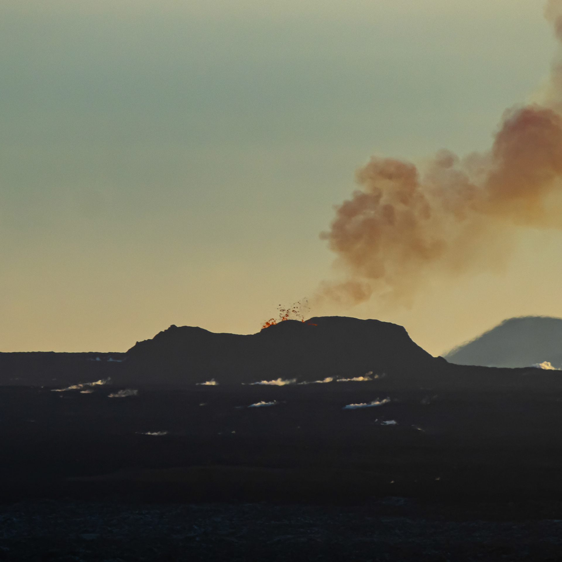 2024 Eruption from Vogar
