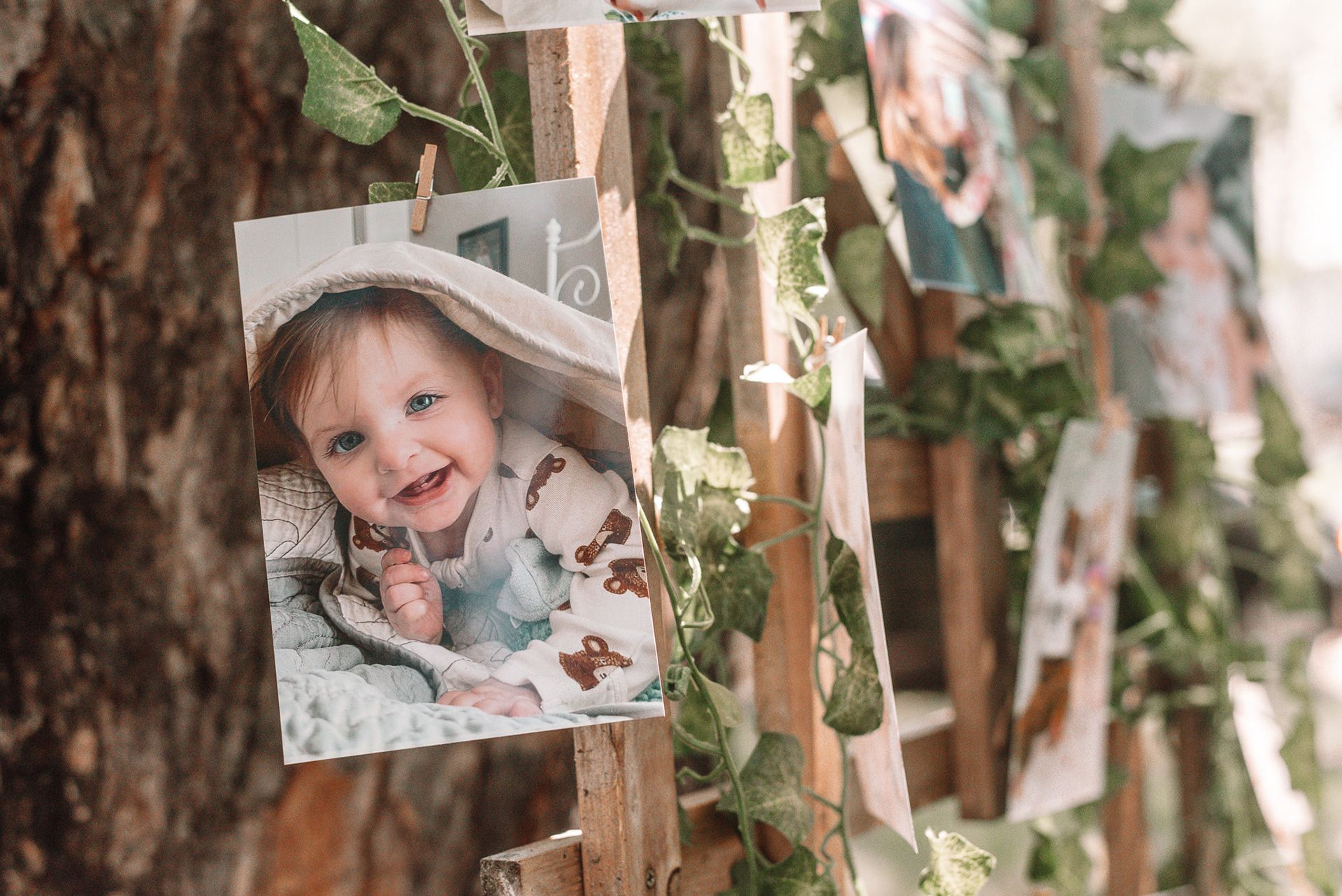 Photo of a photo of Lilly.