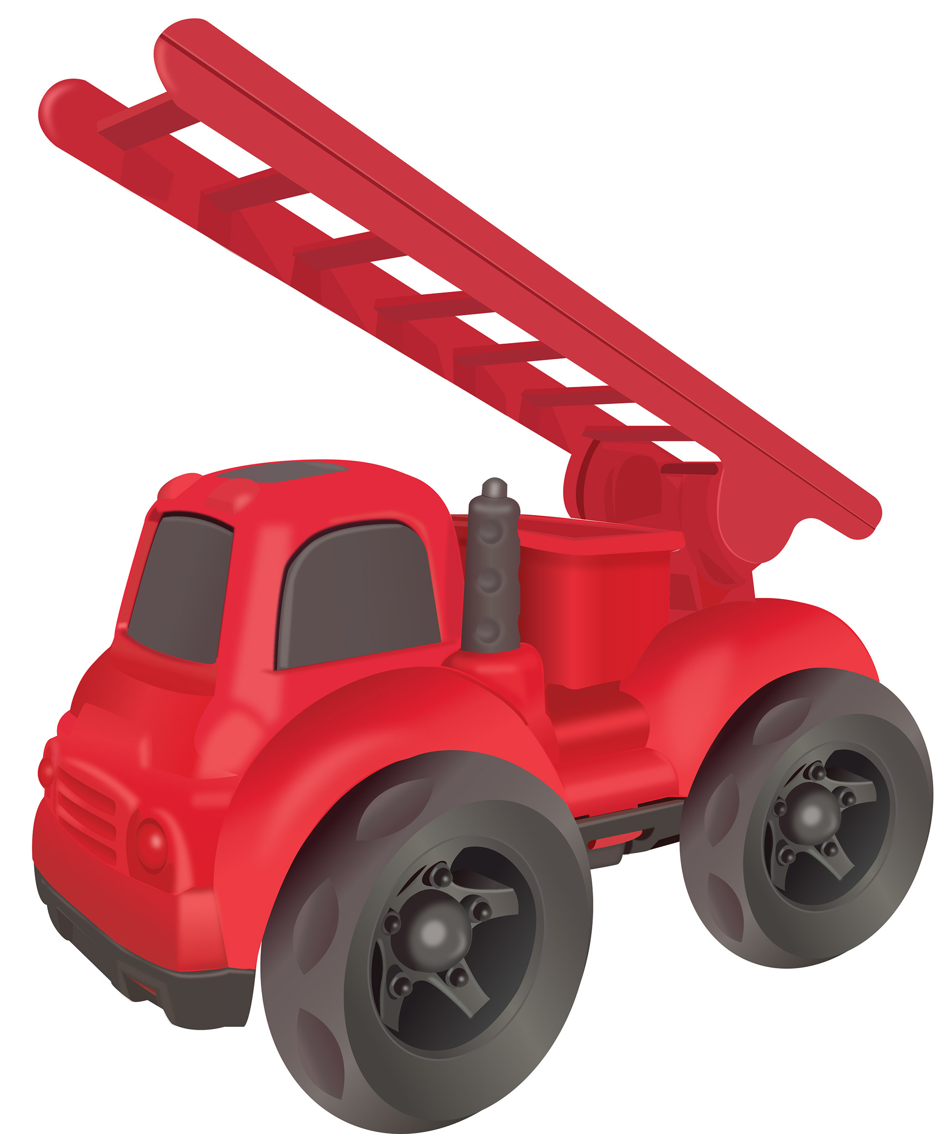 Fire Truck toy illustration