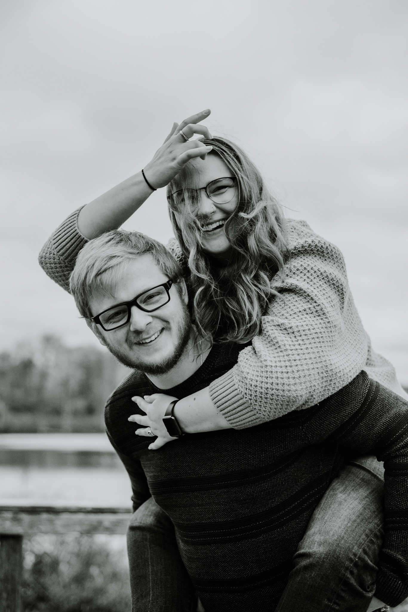 A & A piggyback ride.