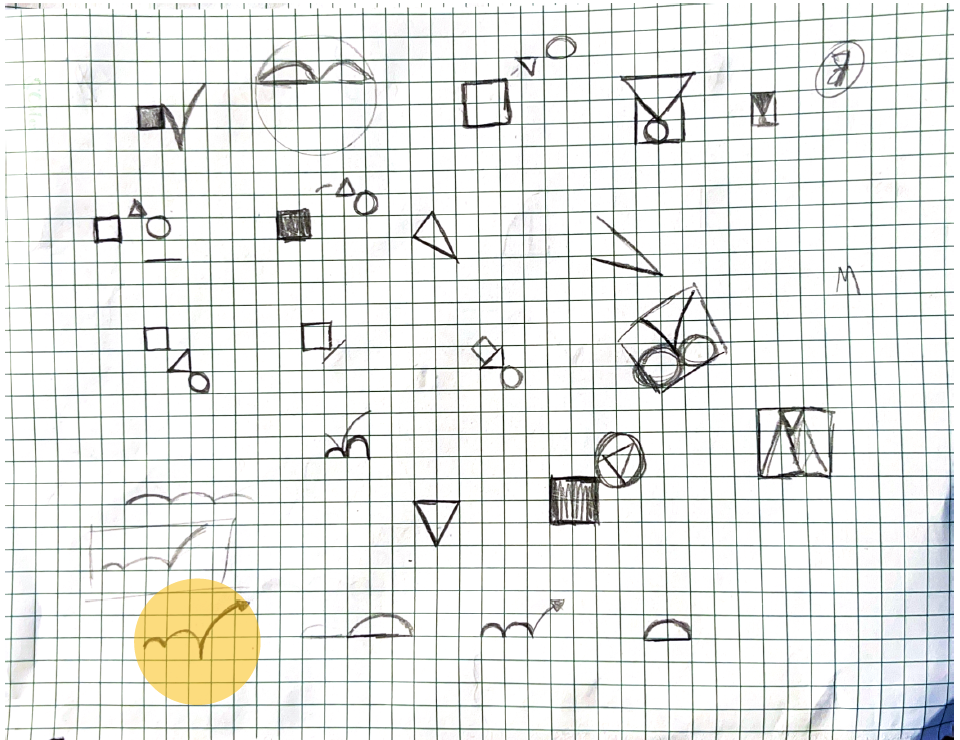 Initial sketches