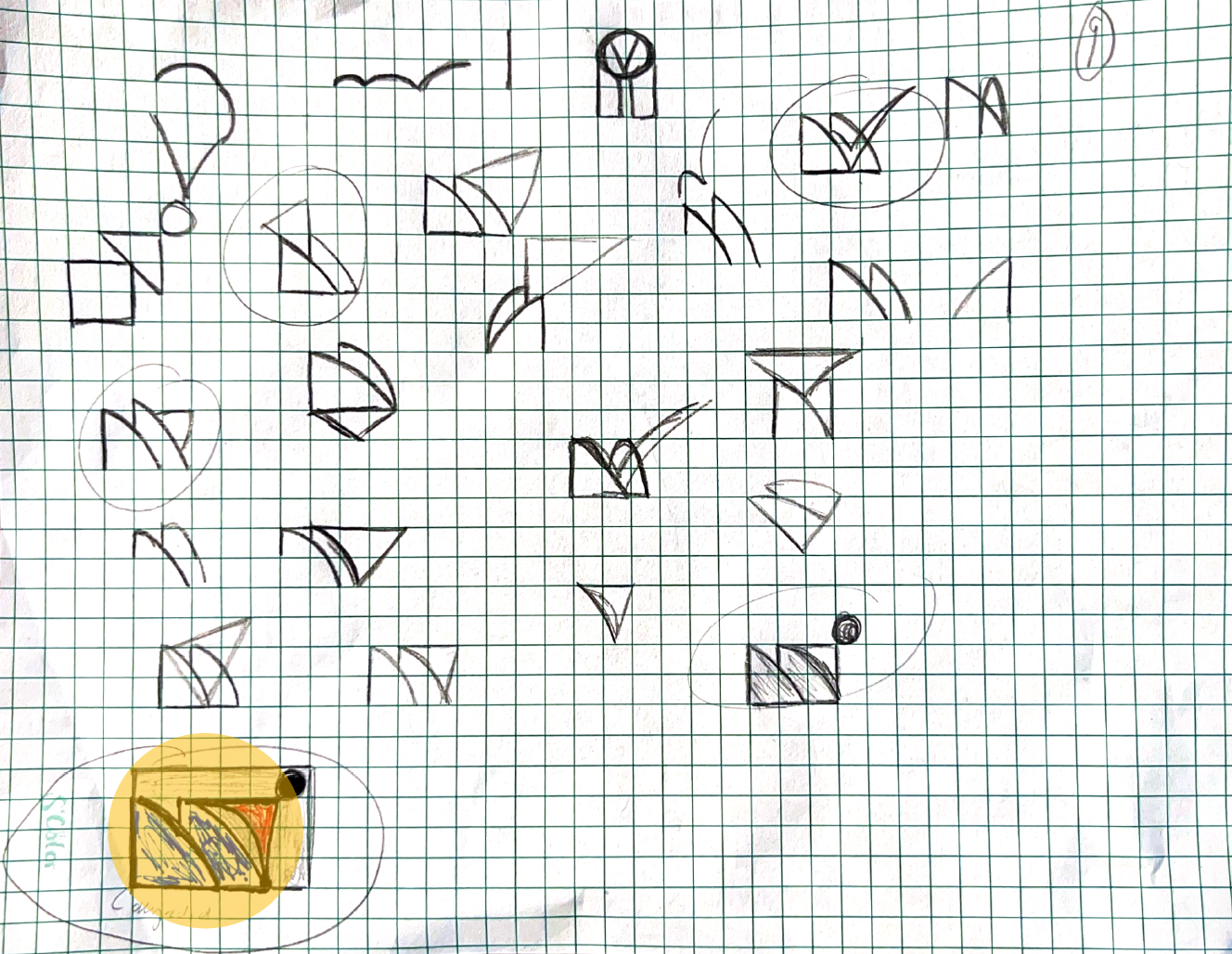 Initial sketches