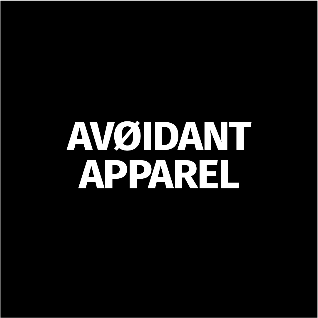 Avoidant Apparel Secondary Logo Design