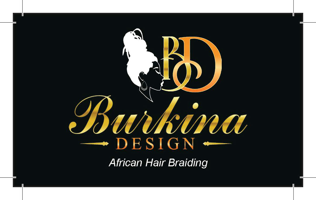 Burkina Design Business Card Front
