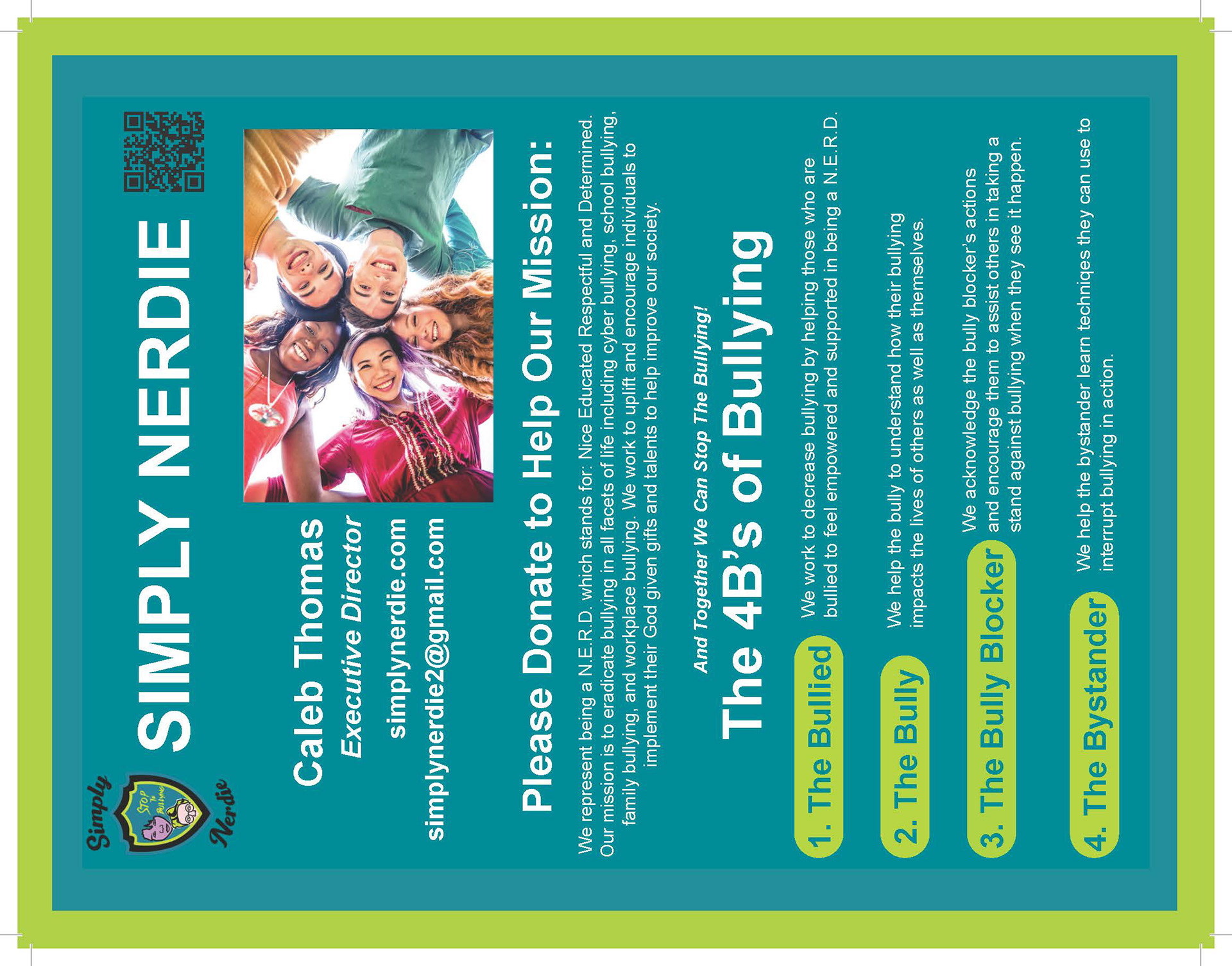 Simplie Nerdie Half-Size Flyer