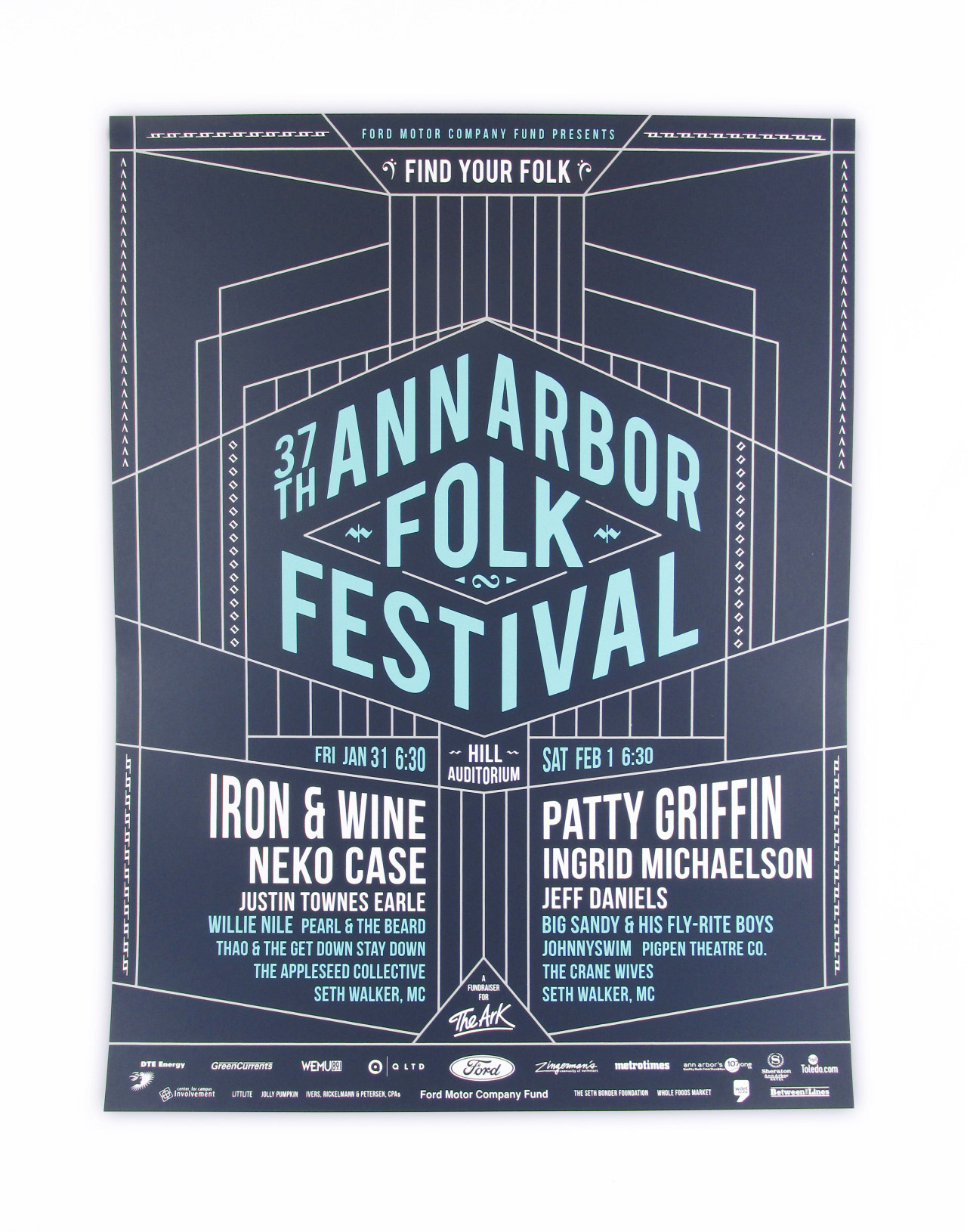 Folk Festival poster design