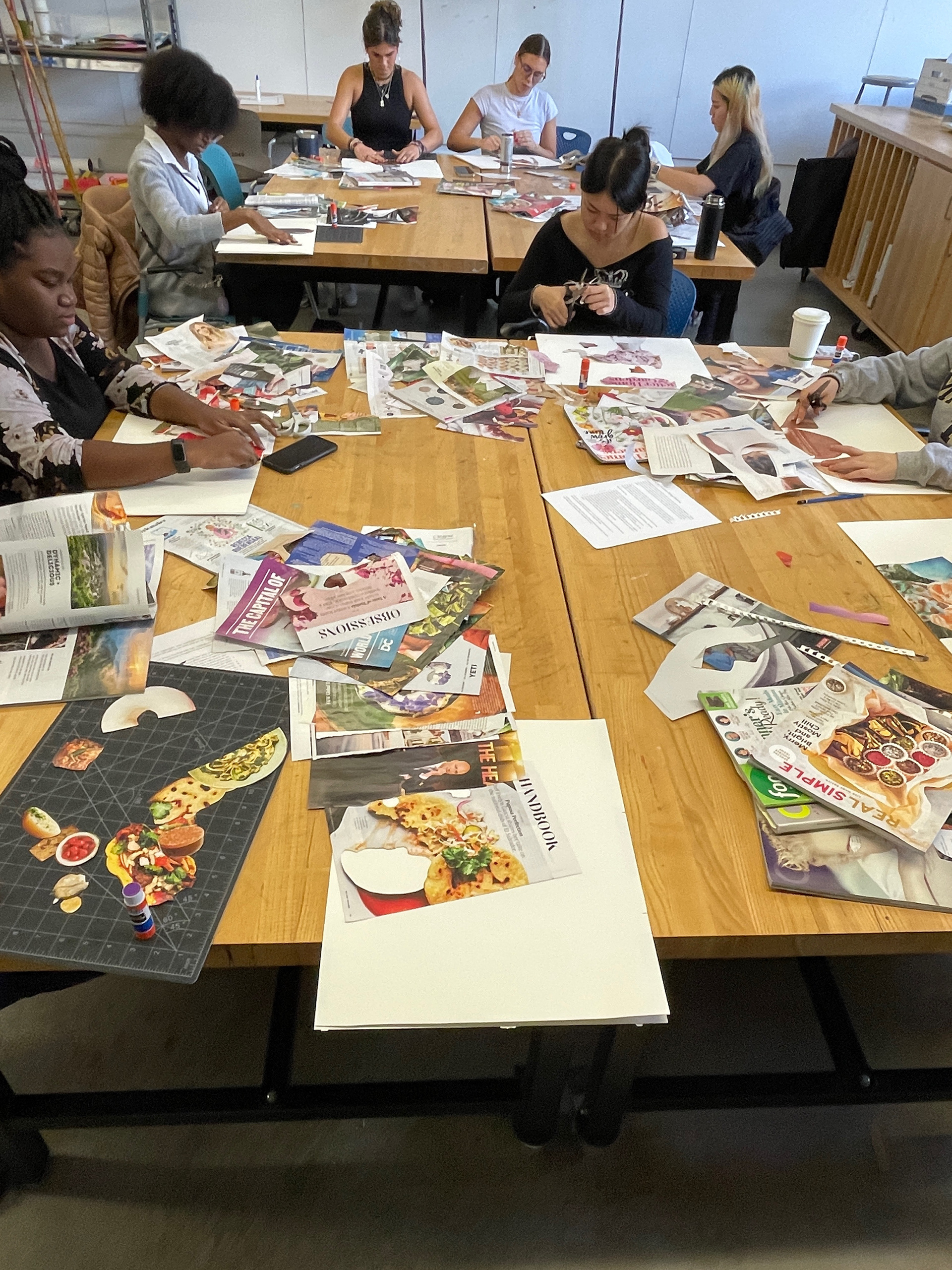 Exquisite Corpse Collage: Studio 2D