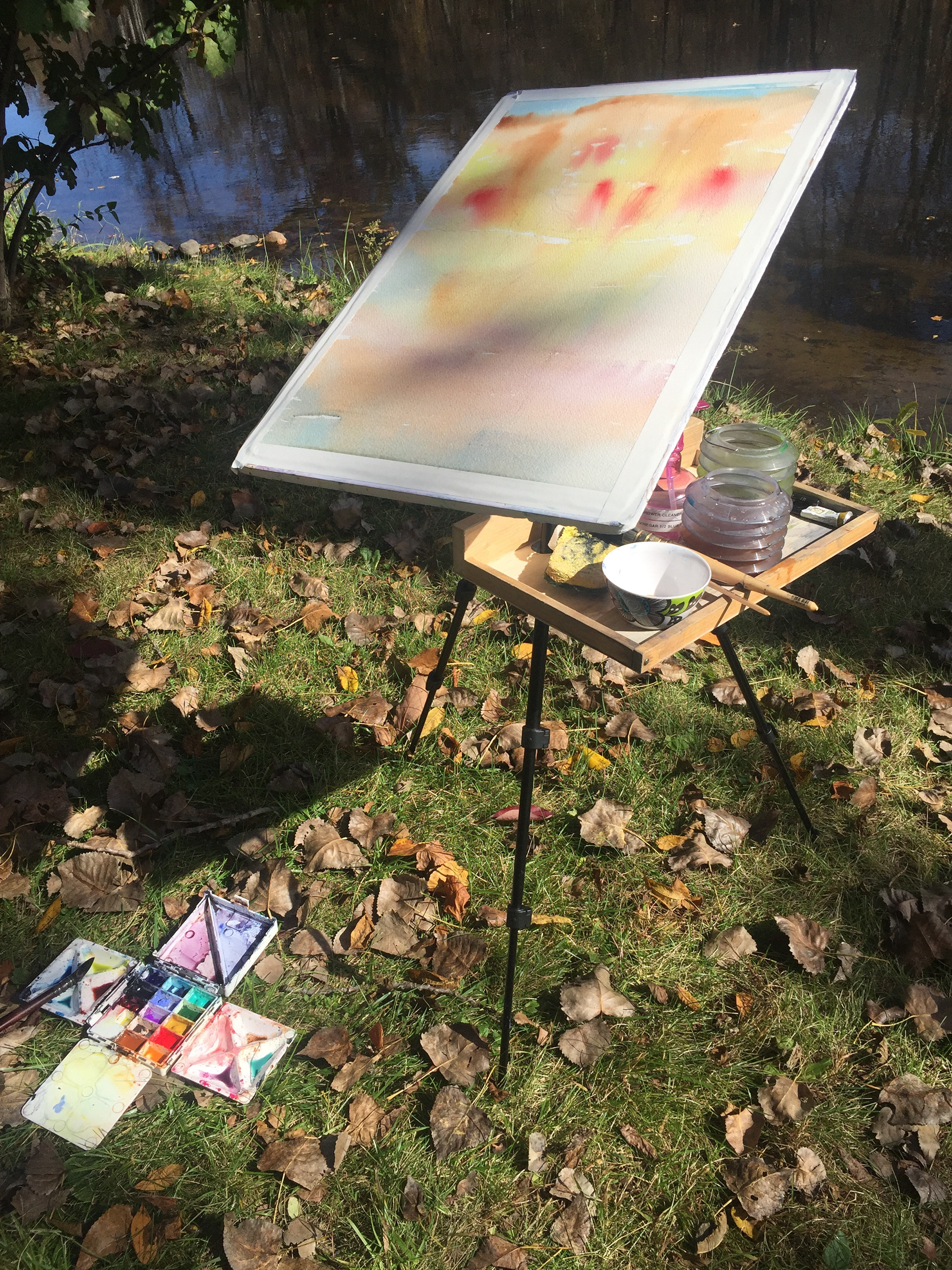 Huron River, Whitmore Lake, Michigan