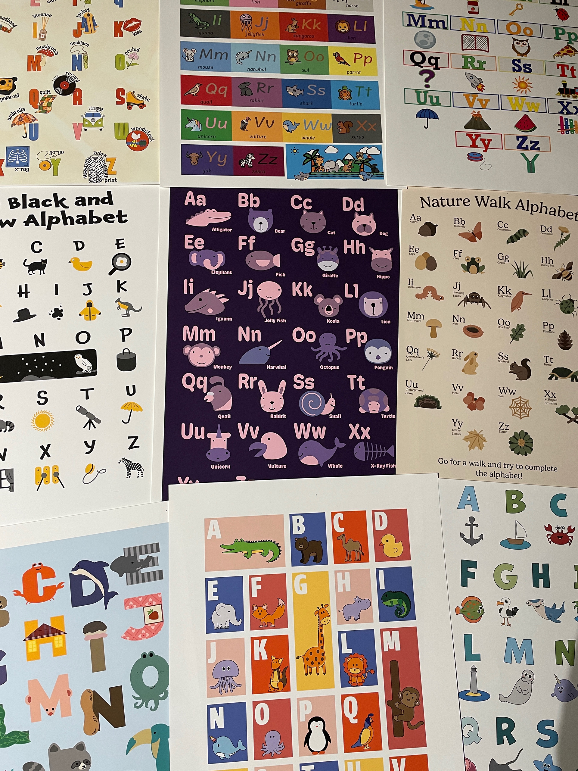 Alphabet Poster: Intro to Graphic Design