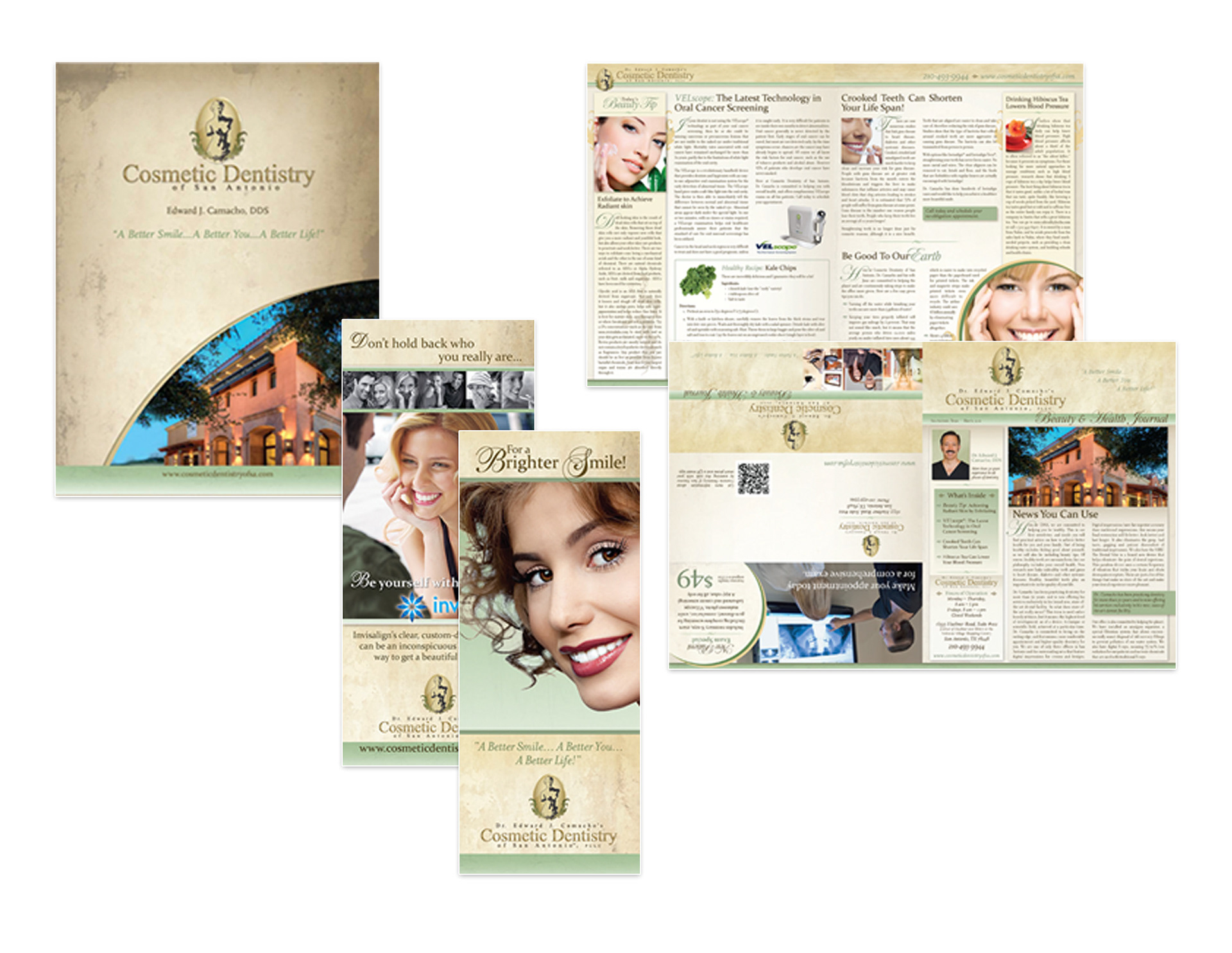 Design, Layout and Branding / 4 pg Brochure, Tri-fold Brochures and Pocket Folder