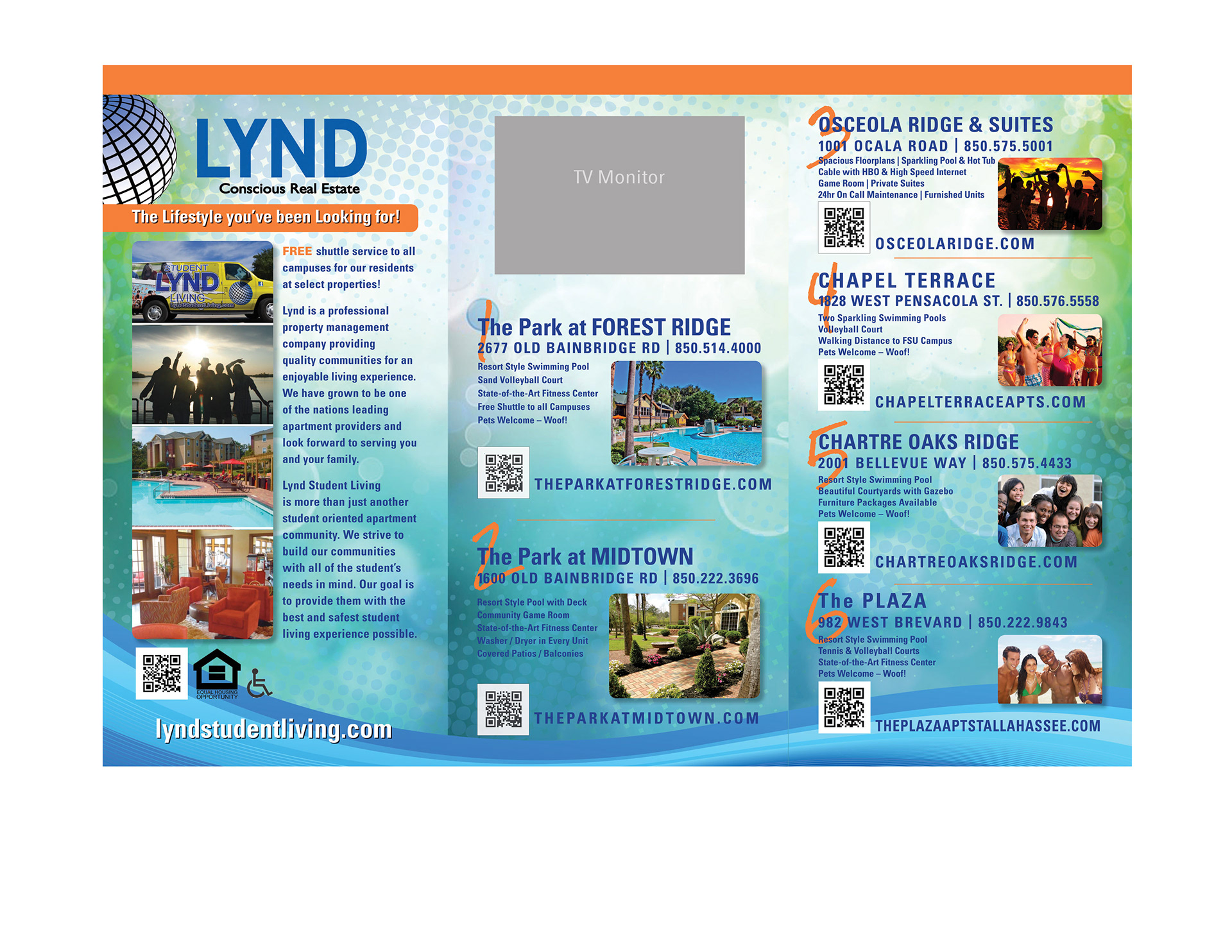 Design, Layout & Production / 3 Panel Backdrop, overall sizes: 67" wide x 47" tall
