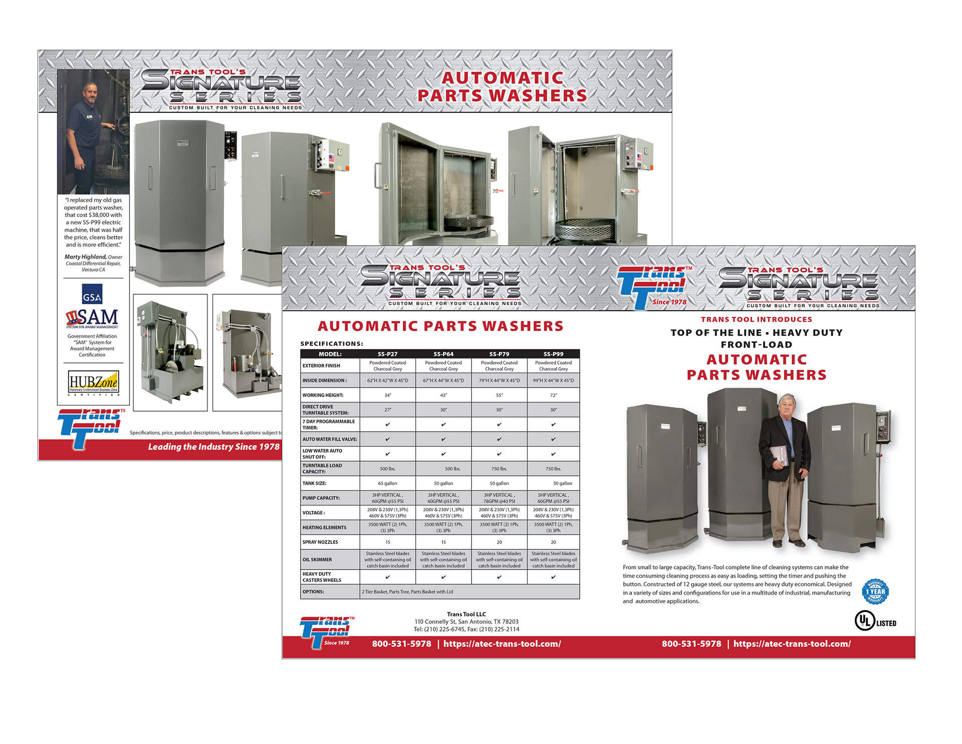 Design, Layout, Branding and Photo Editing / 4 pg Sales Brochure