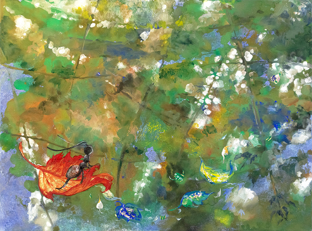 Taches d’ombres et de couleurs