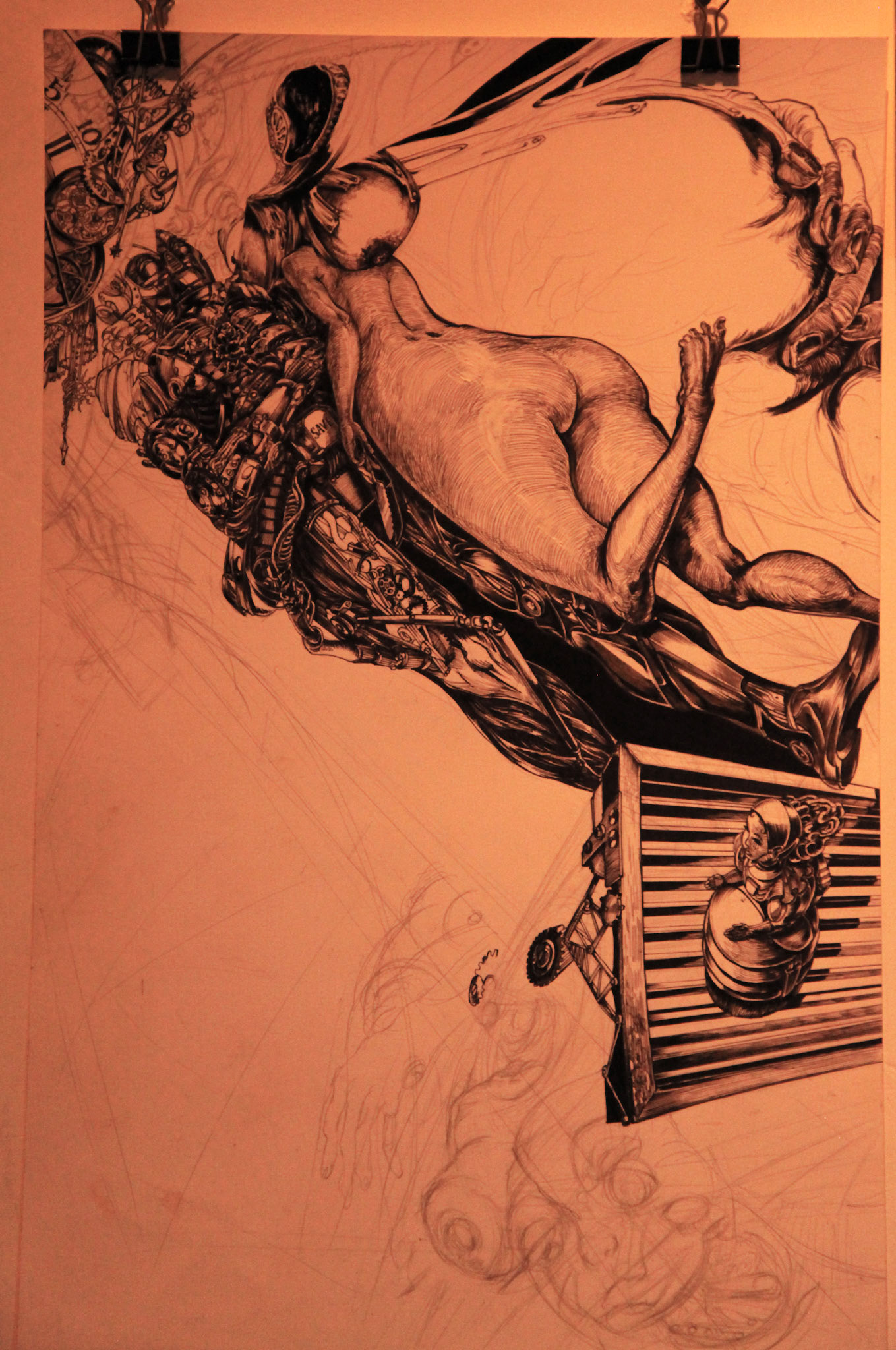 Intitled (2016). Incomplet. 28 x 43,2 cm. © Dali Wu.