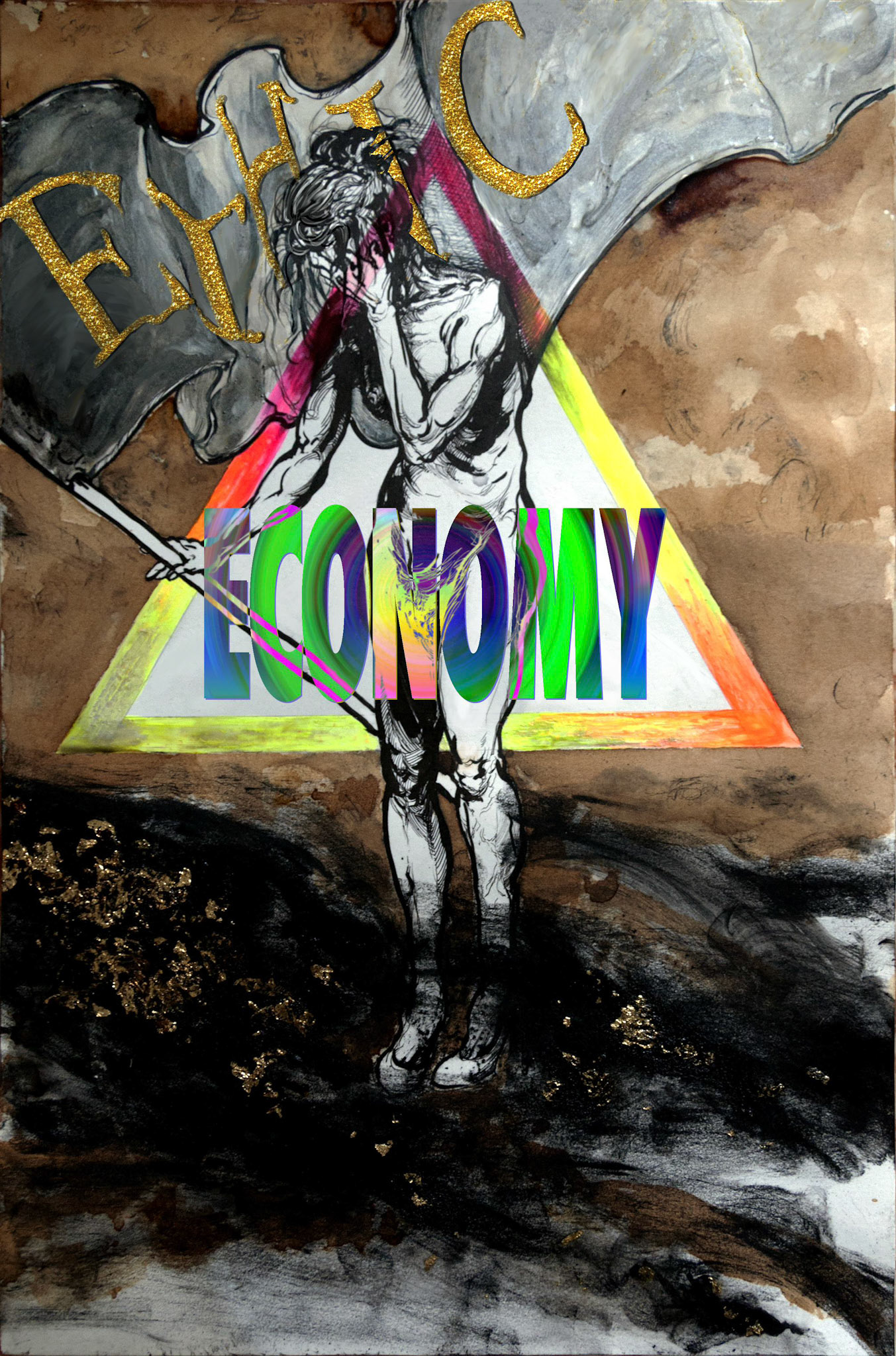 Ethic VS Economy (2015). 28 x 43,2 cm. © Dali Wu.