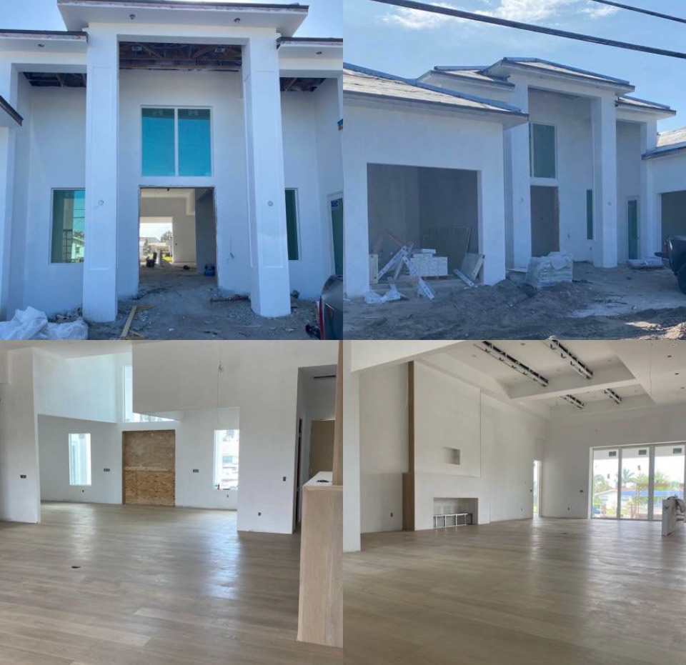 2800 sqft Glue down wood floor