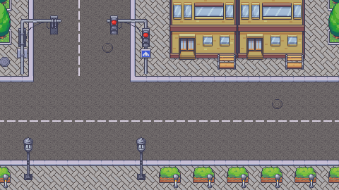 Street with assets