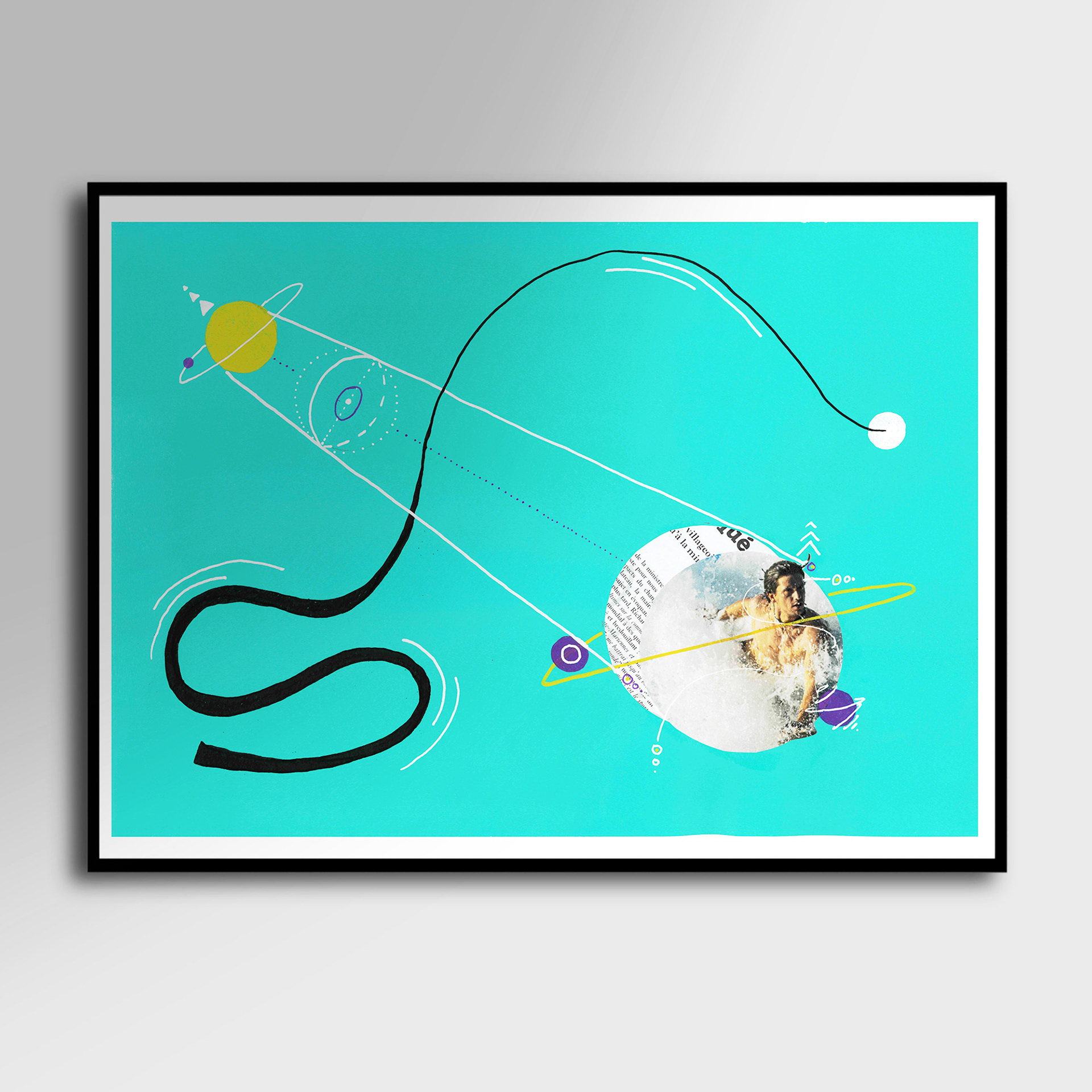 Coral pop 7 - peinture 40cm x30cm (60euro)