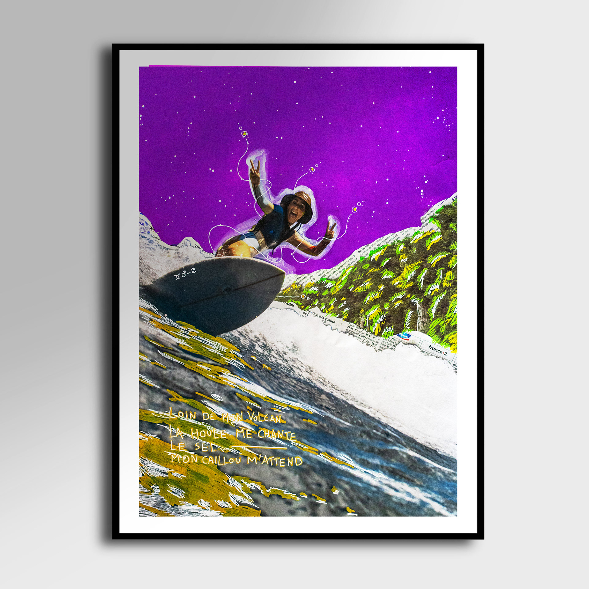 Tantine dosèl 12 peinture 30cm x 40cm (125euro)