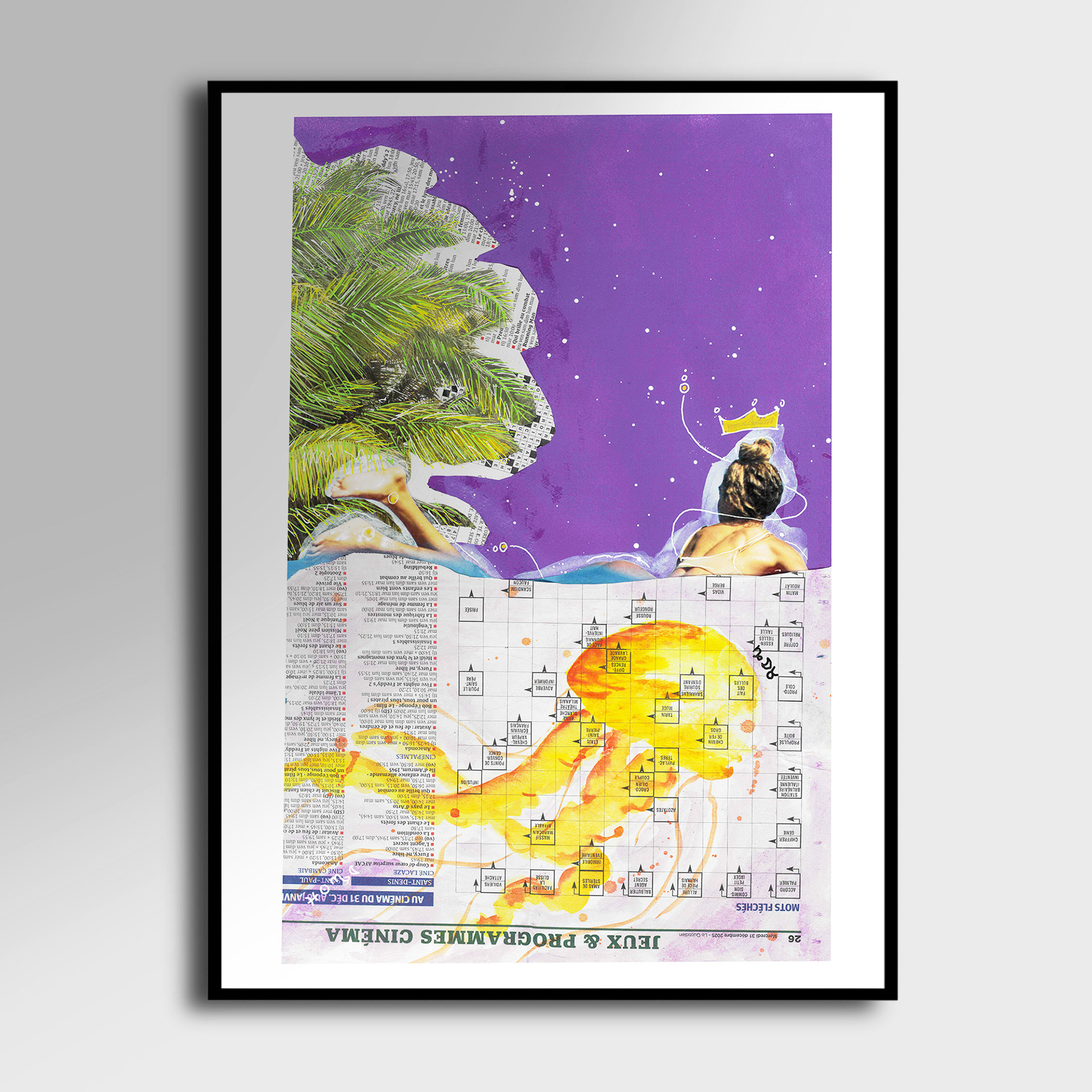 Tantine dosèl 7 peinture 30cm x 40cm (60euro)