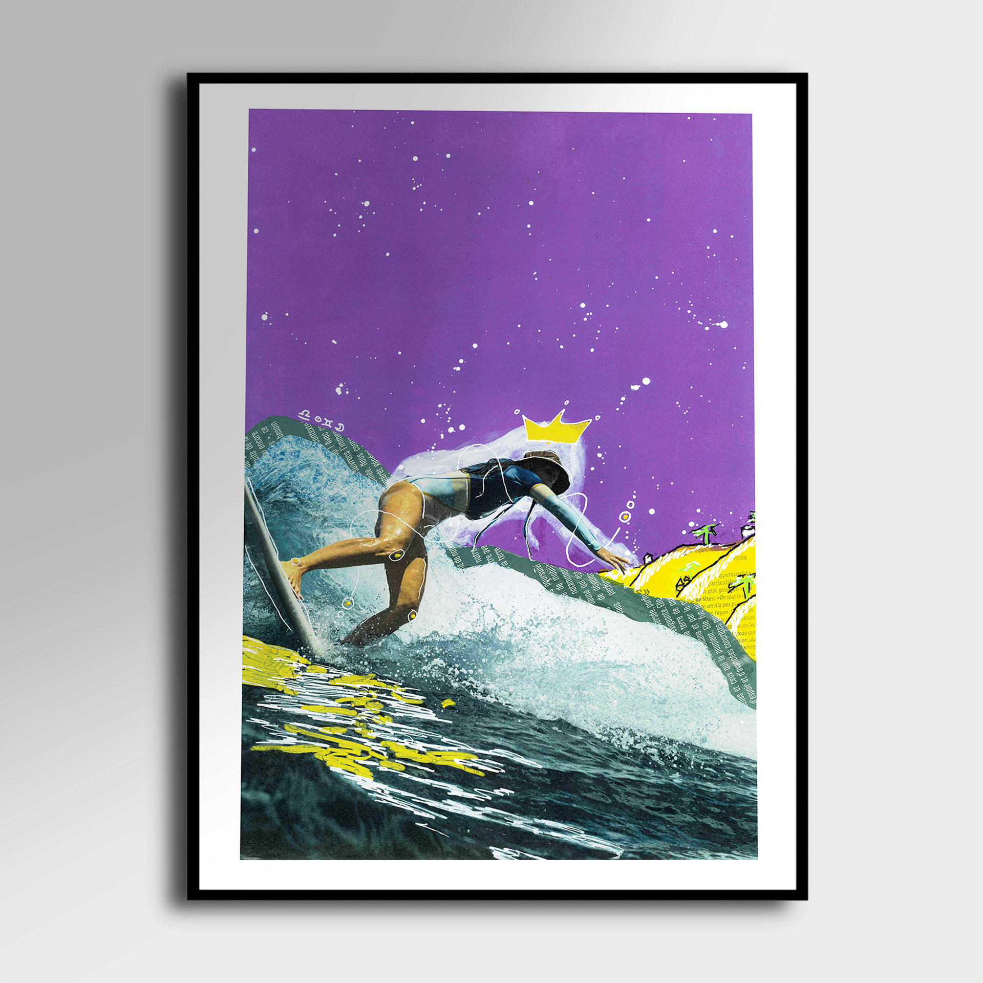 Tantine dosèl 9 peinture 30cm x 40cm (60euro)
