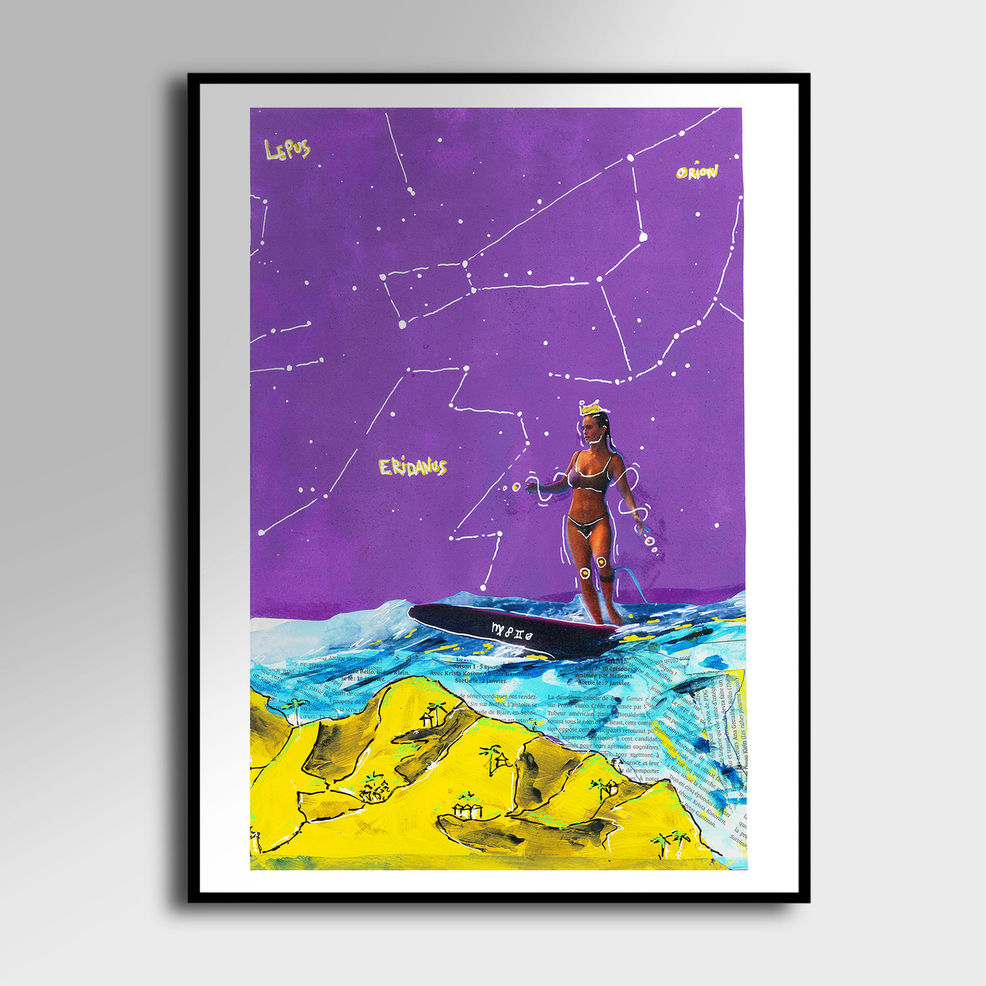 Tantine dosèl 1 peinture 30cm x 40cm (60euro)
