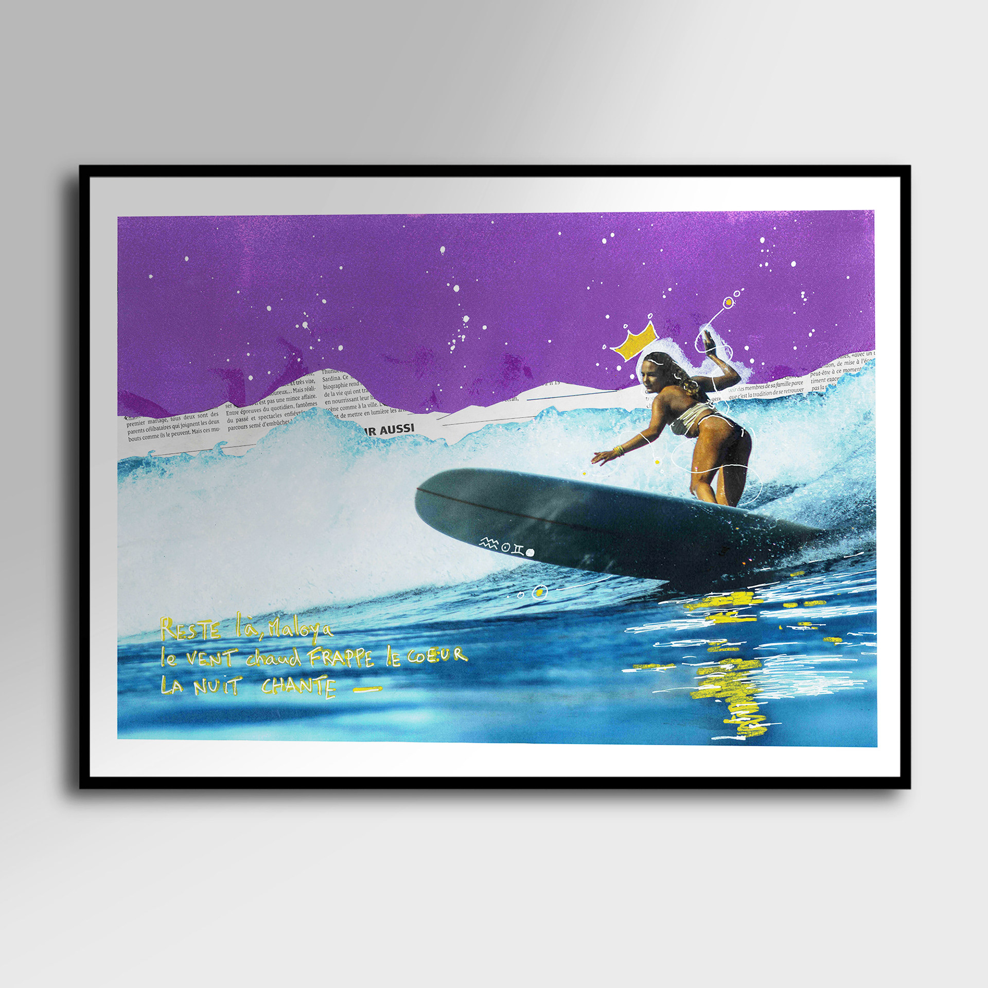 Tantine dosèl 4 peinture 40cm x 30cm (60euro)